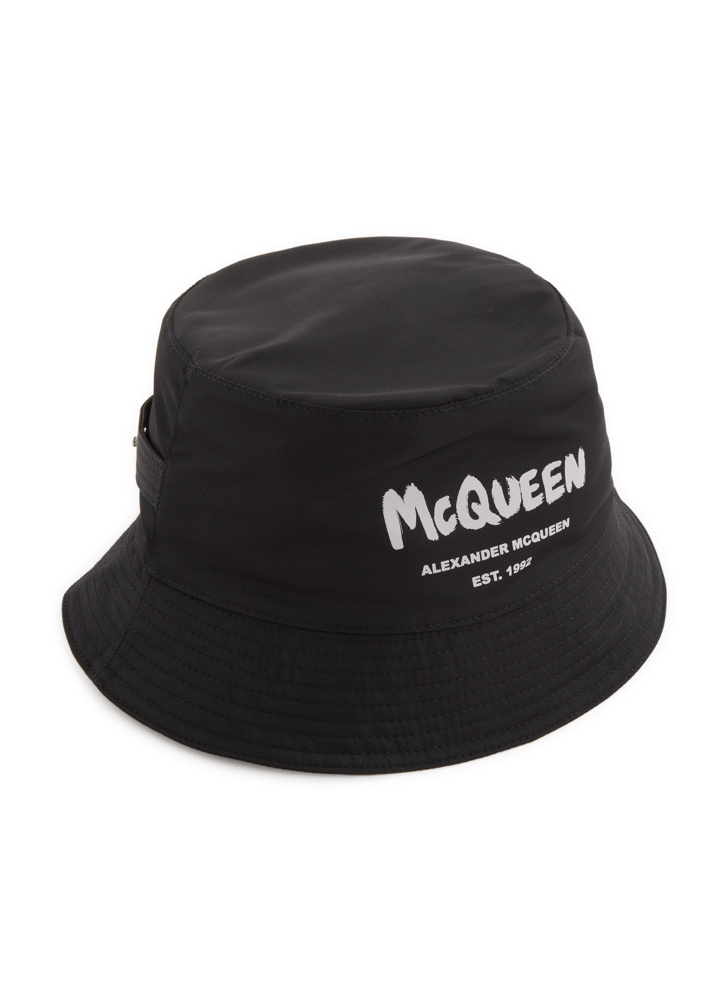 Bob McQueen Graffiti en nylon ALEXANDER MCQUEEN Noir