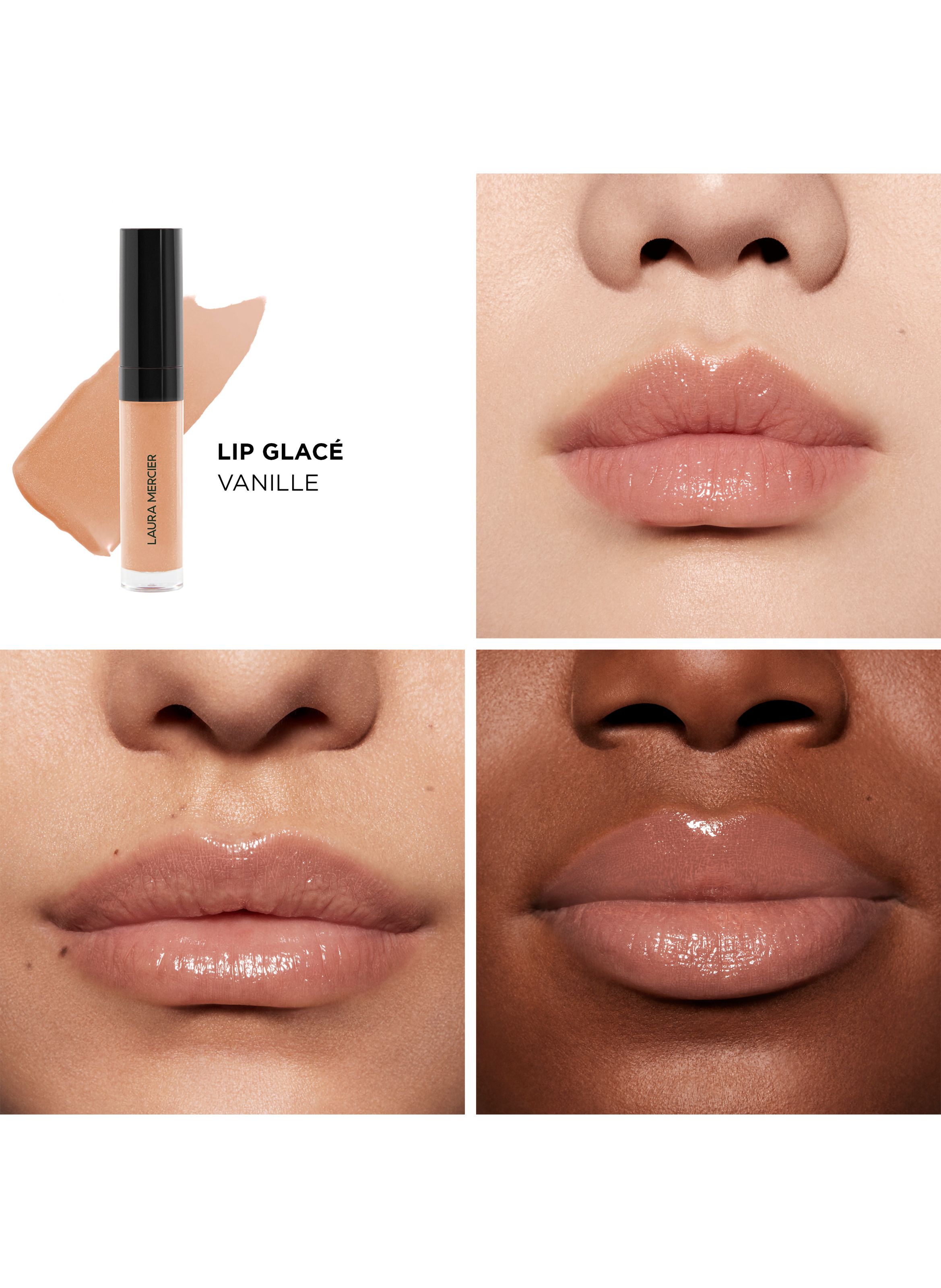 Gloss - Lip Glacé LAURA MERCIER 15 vanille