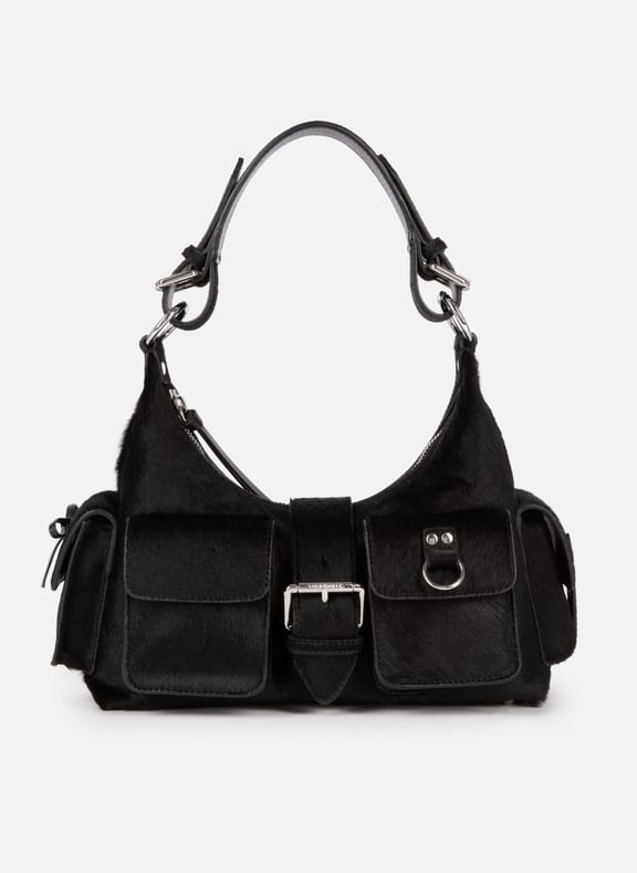 Sac amelia en effet poulain Noir by THE KOOPLES THE KOOPLES Sac amelia en effet poulain Noir
