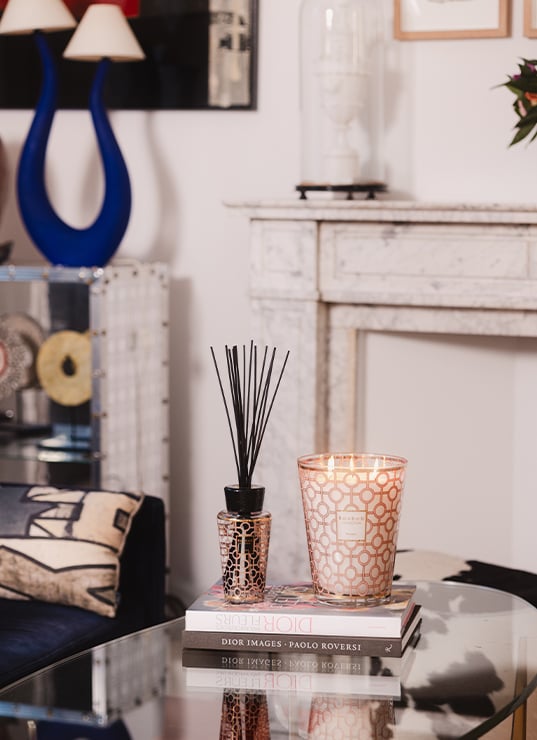 HOME PARTY : CAGNOTTEZ SUR LA MAISON AU PRINTEMPS HAUSSMANN Baobab Collection Printemps, bougies verre soufflé, diffuseurs luxe intérieur, senteurs maison élégantes, collection sensorielle Baobab