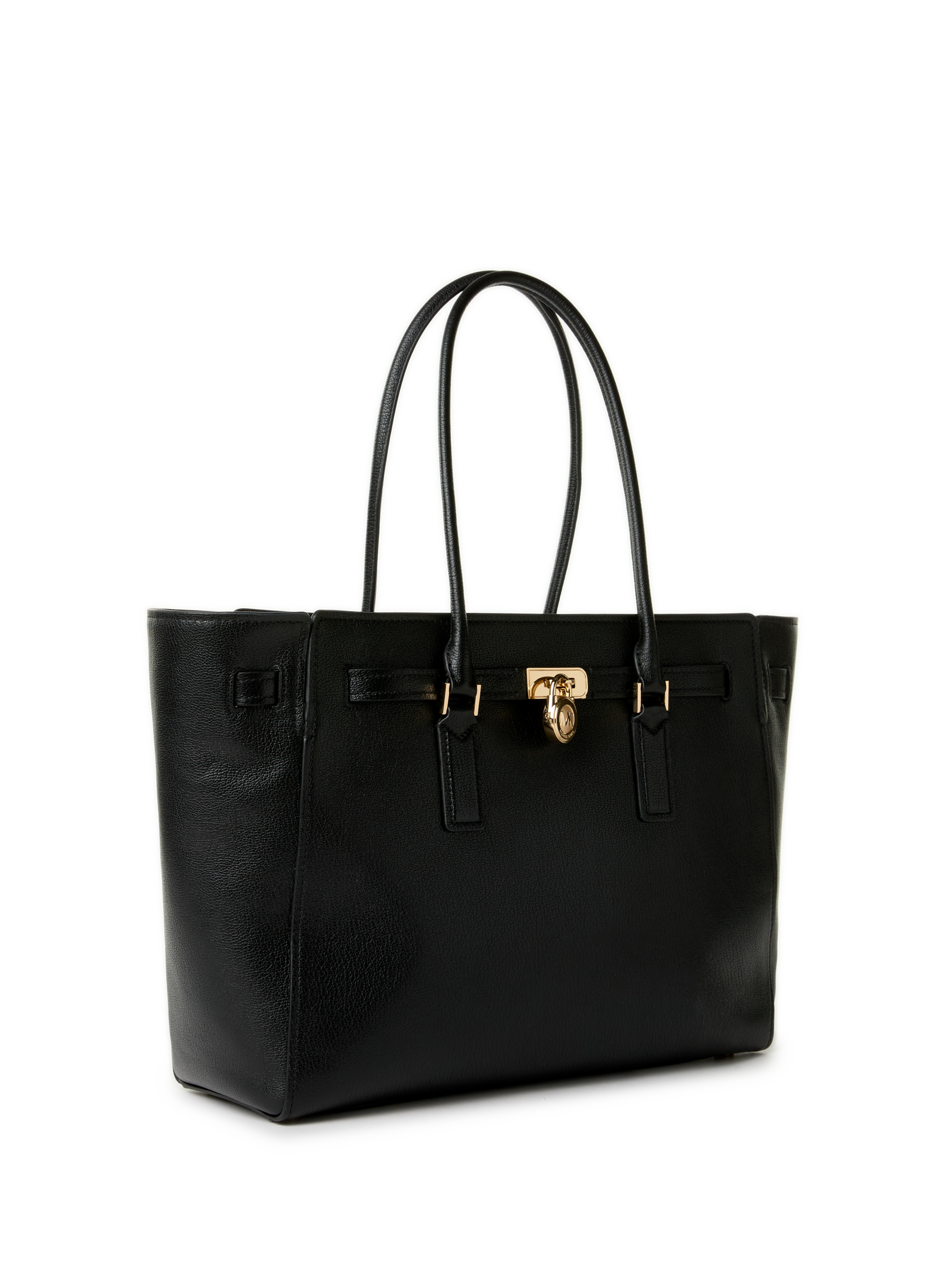 Sac cabas en cuir de vache MICHAEL KORS Noir