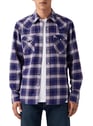 Chemise à carreaux en coton mélangé | Bleu by LEVI'S LEVI'S Chemise à carreaux en coton mélangé | Bleu