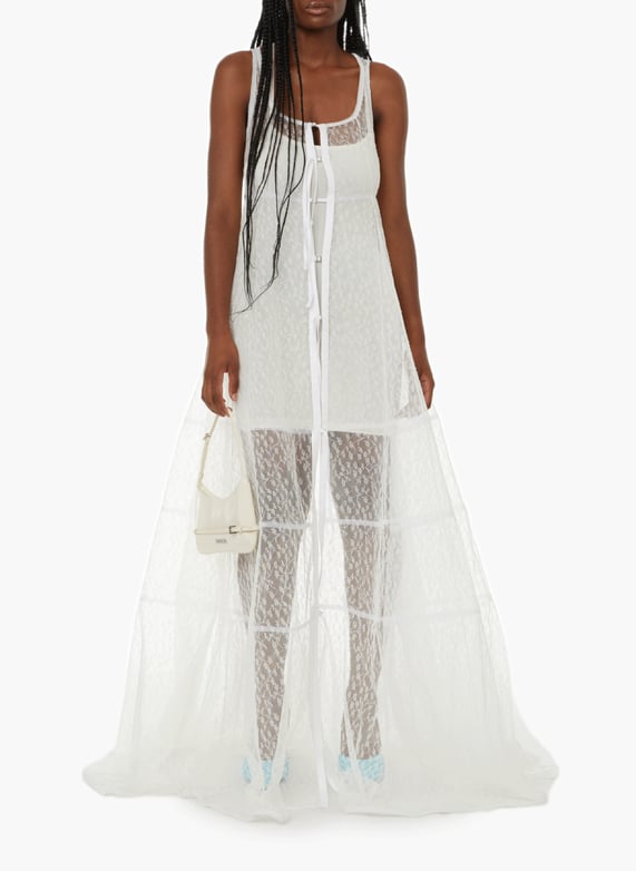 jacquemus lace dress This Week's Designer Spotlight is @jacquemus No one does the destination wedding look quite like Jacquemus, which makes sense as the designer grew up in the sunny small village of