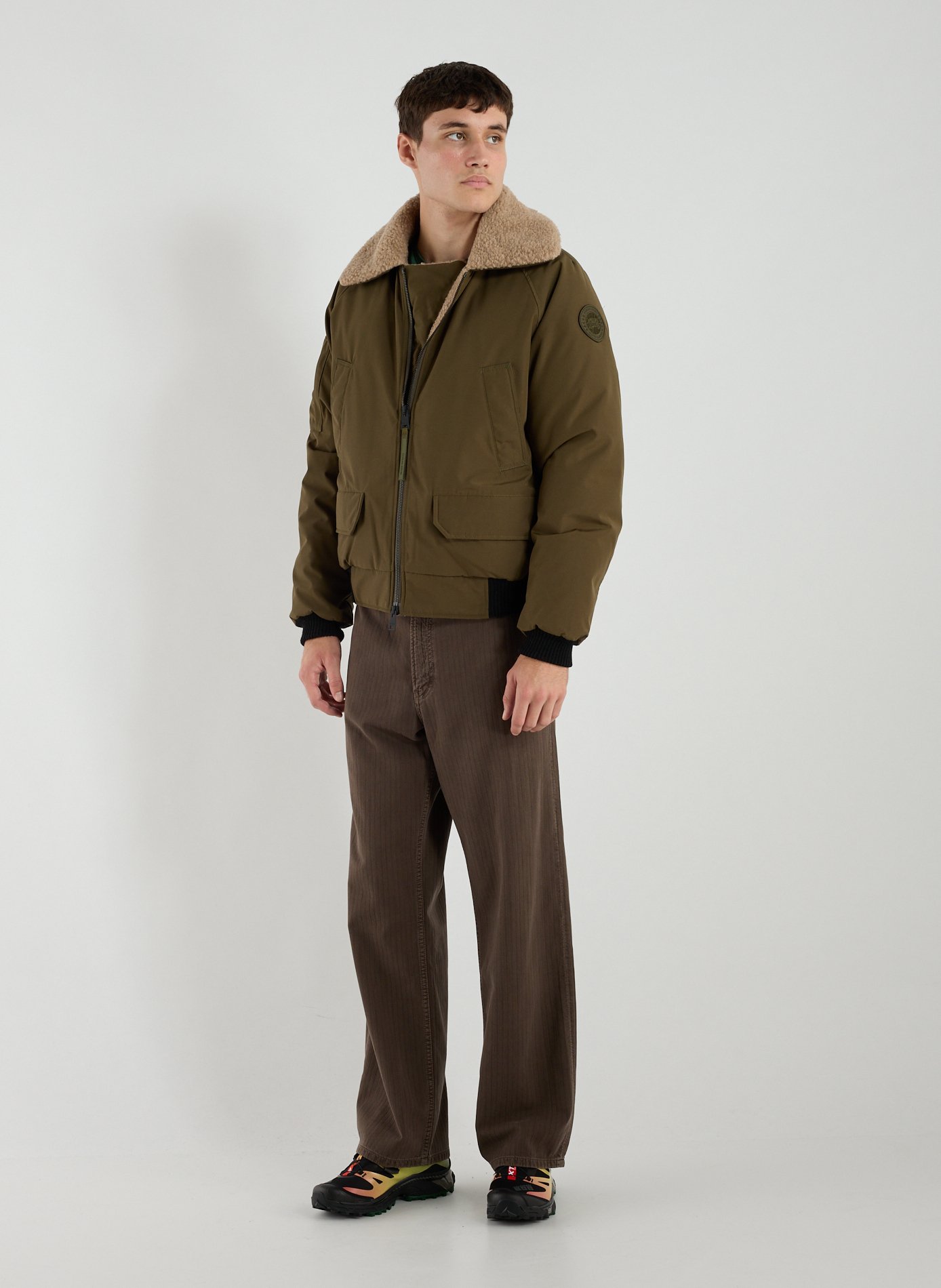 Parka col classique CANADA GOOSE Vert