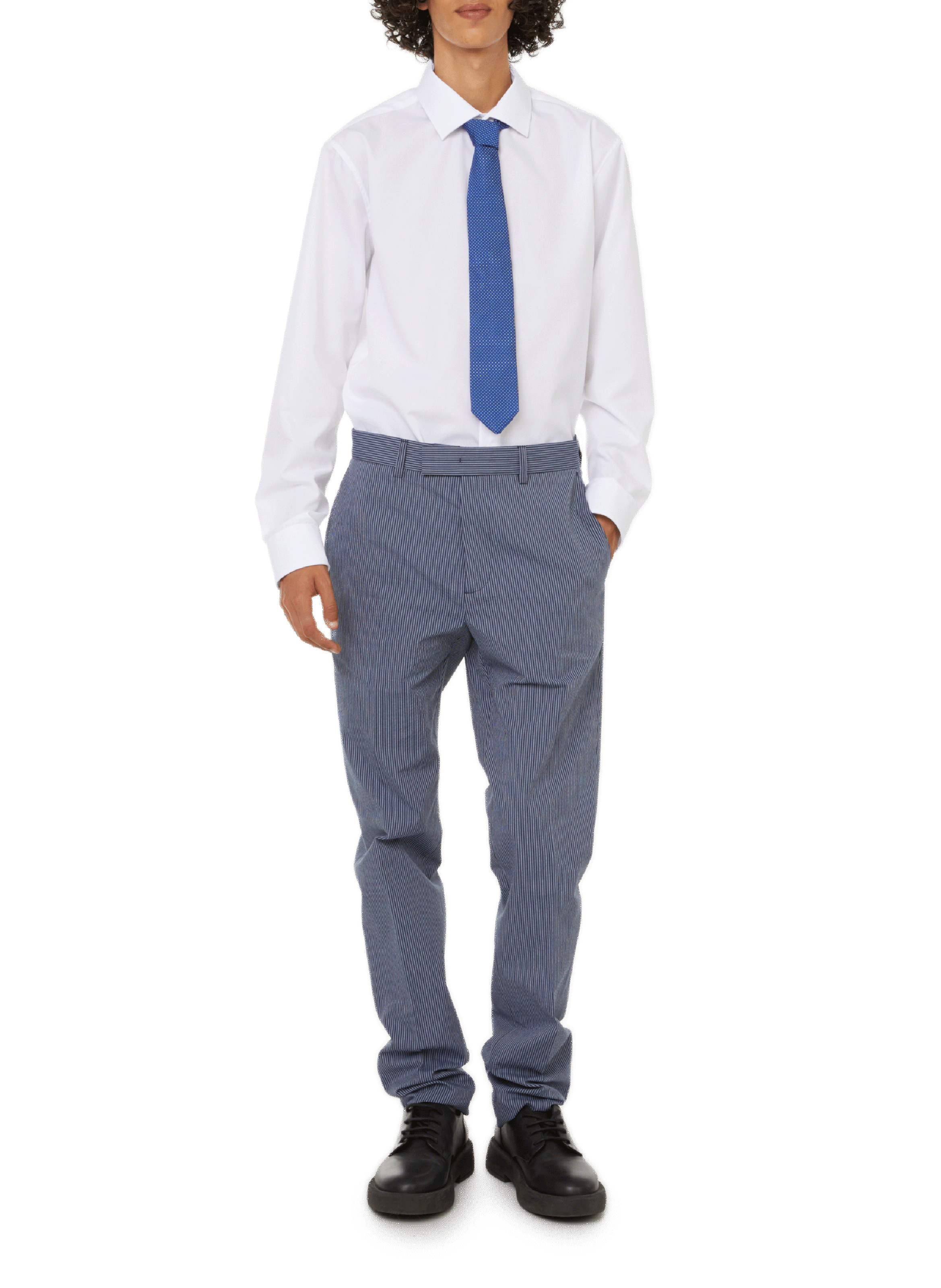 Cotton shirt SEIDENSTICKER White