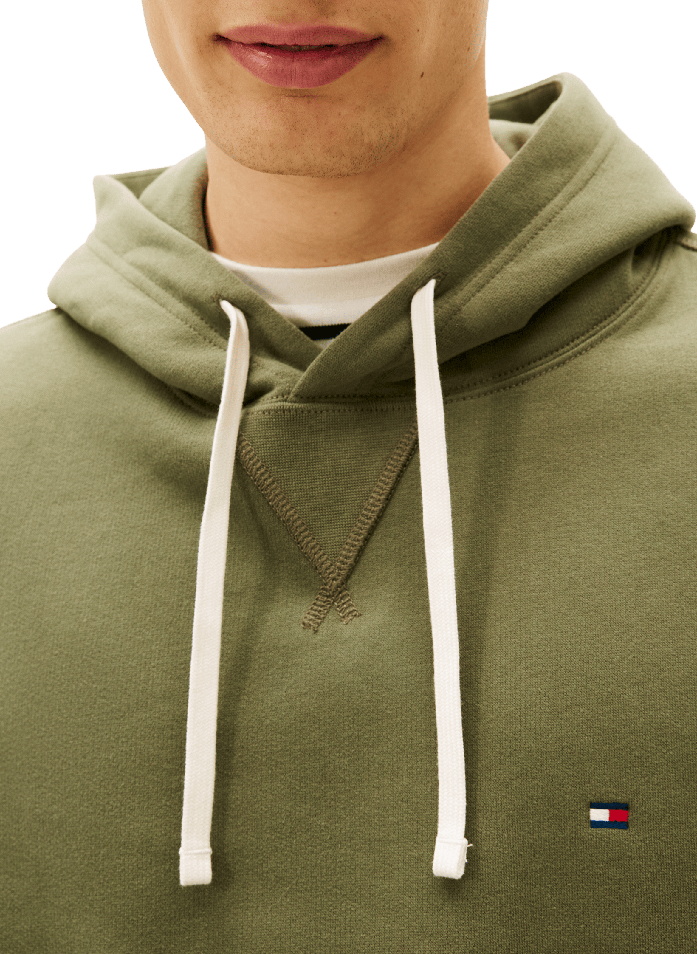 Fleece hoodie TOMMY HILFIGER Green