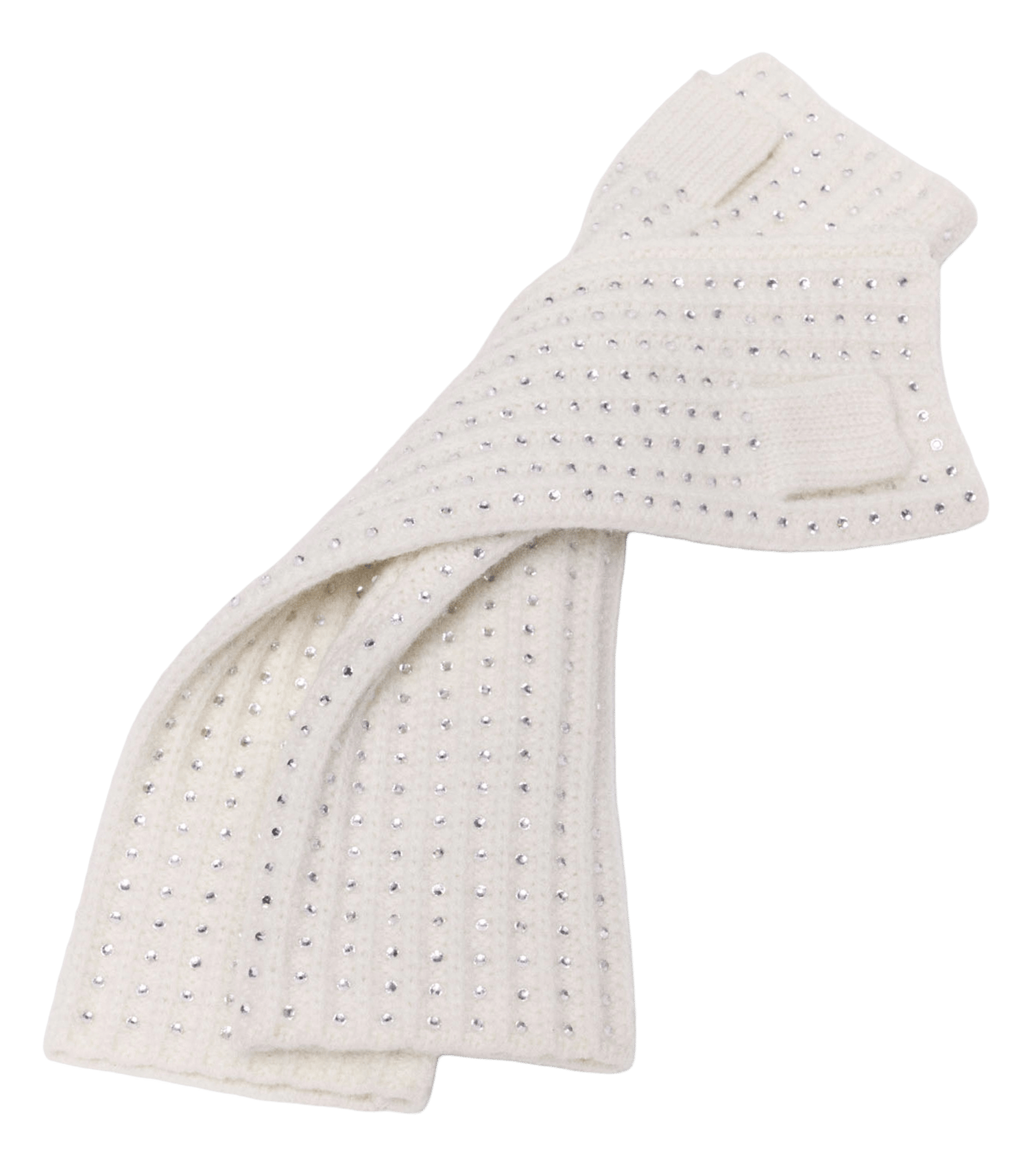 Mitaines en laine MAJE Beige