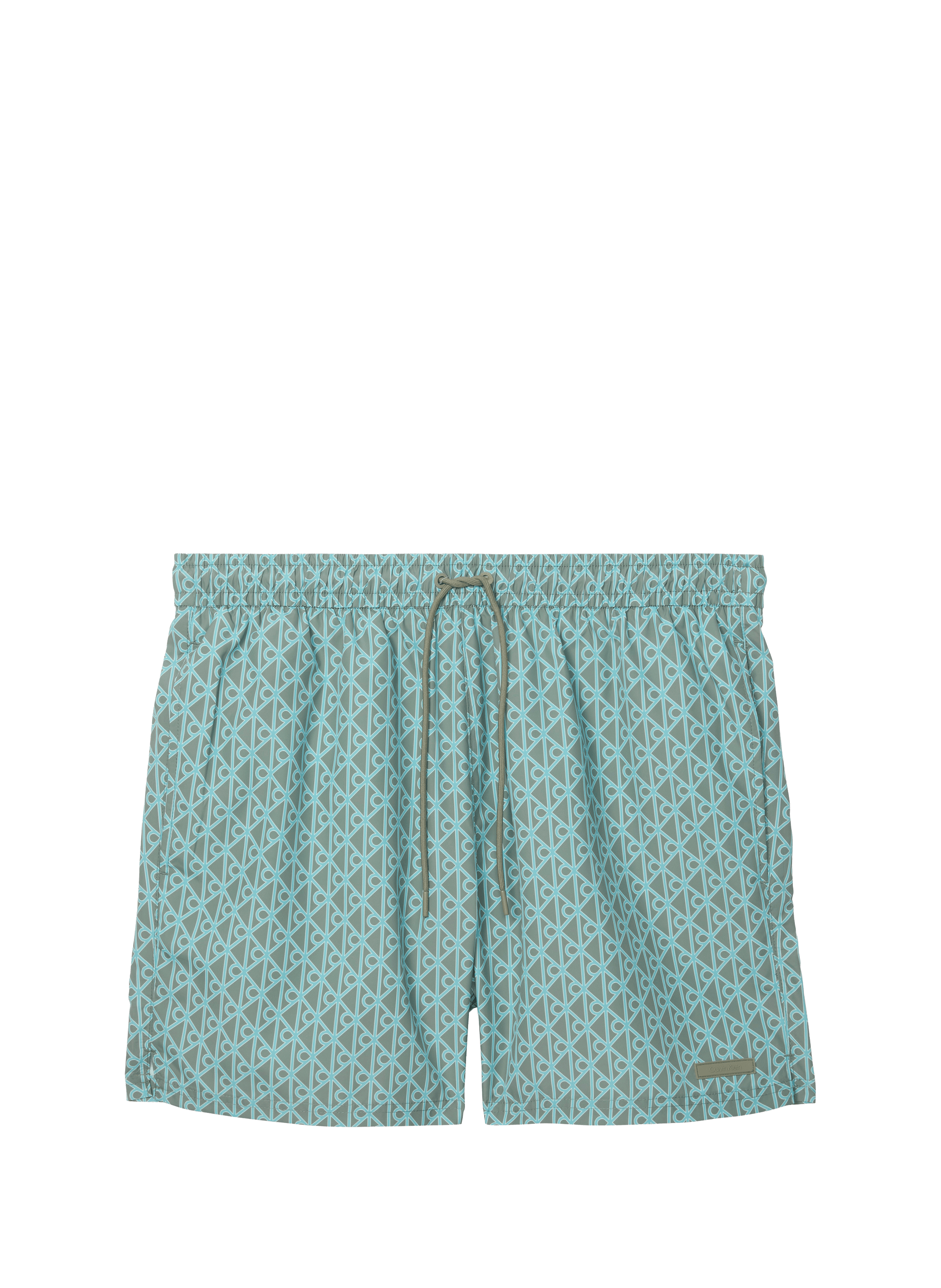 Short de bain imprimé  CALVIN KLEIN Vert