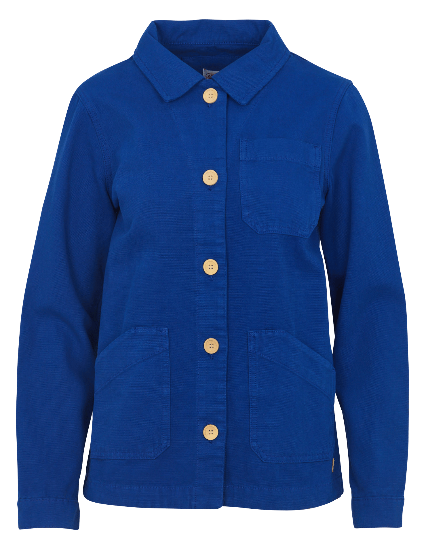 Veste pêcheur droite en coton ARMOR-LUX Bleu