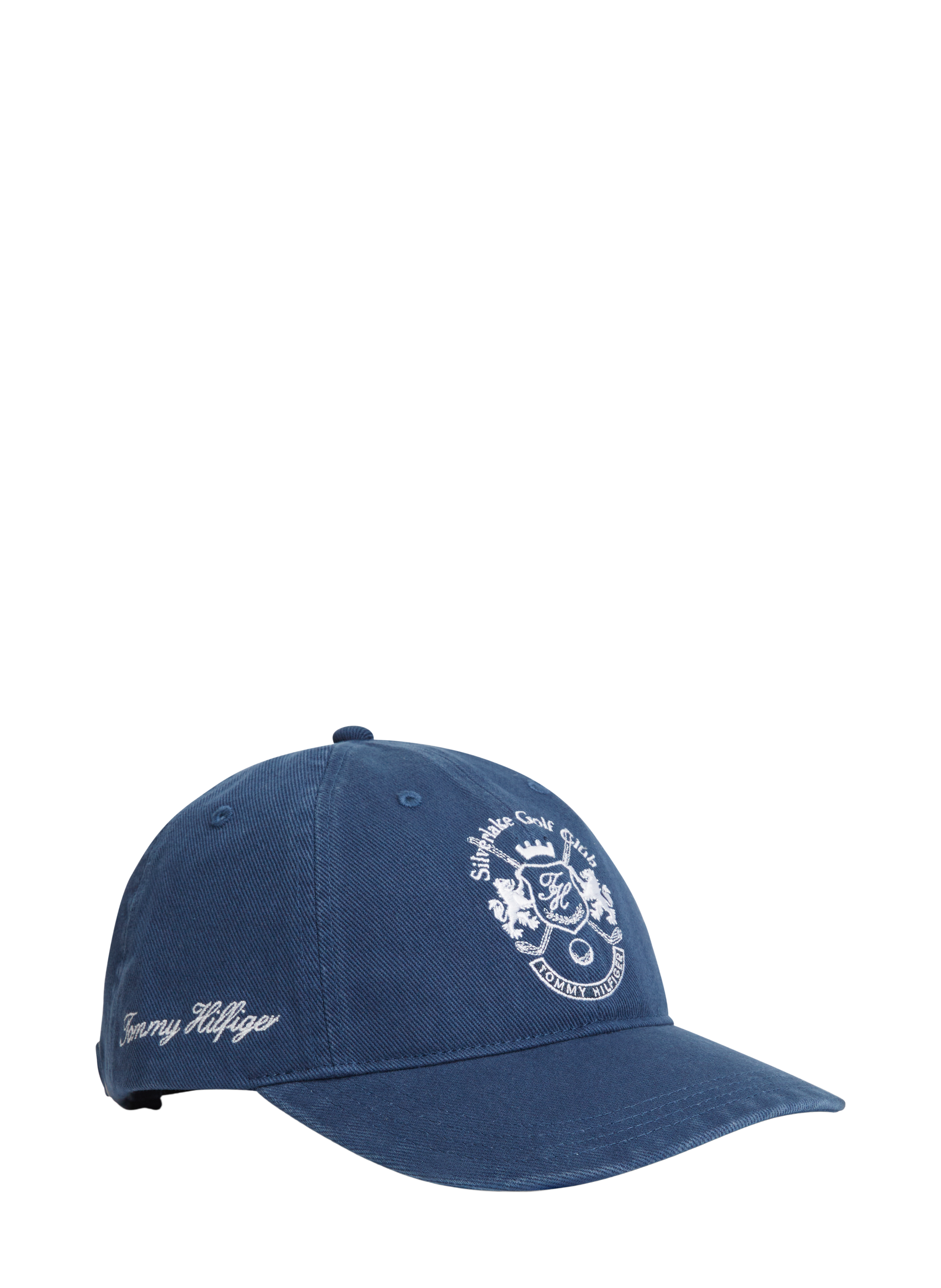 Cotton cap with embroidered patch TOMMY HILFIGER Blue