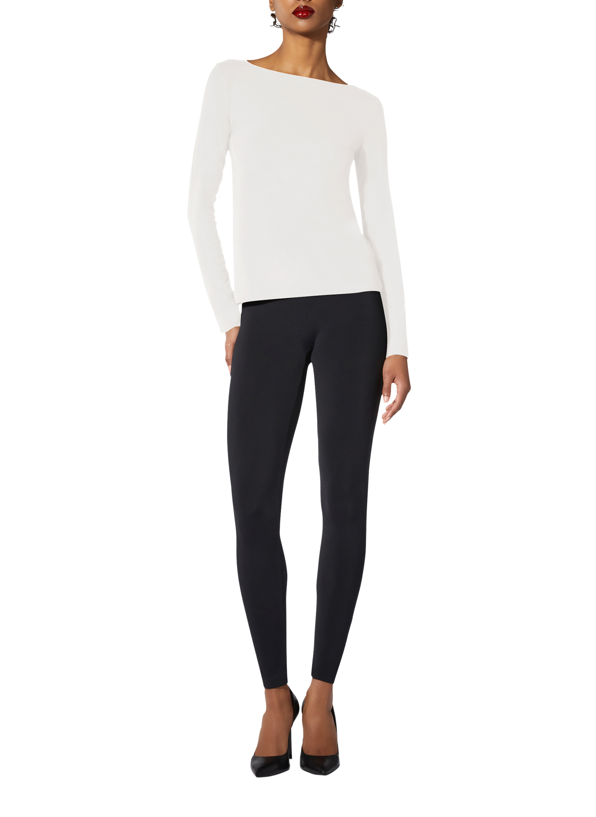 T-shirt manches longues Pure WOLFORD Blanc