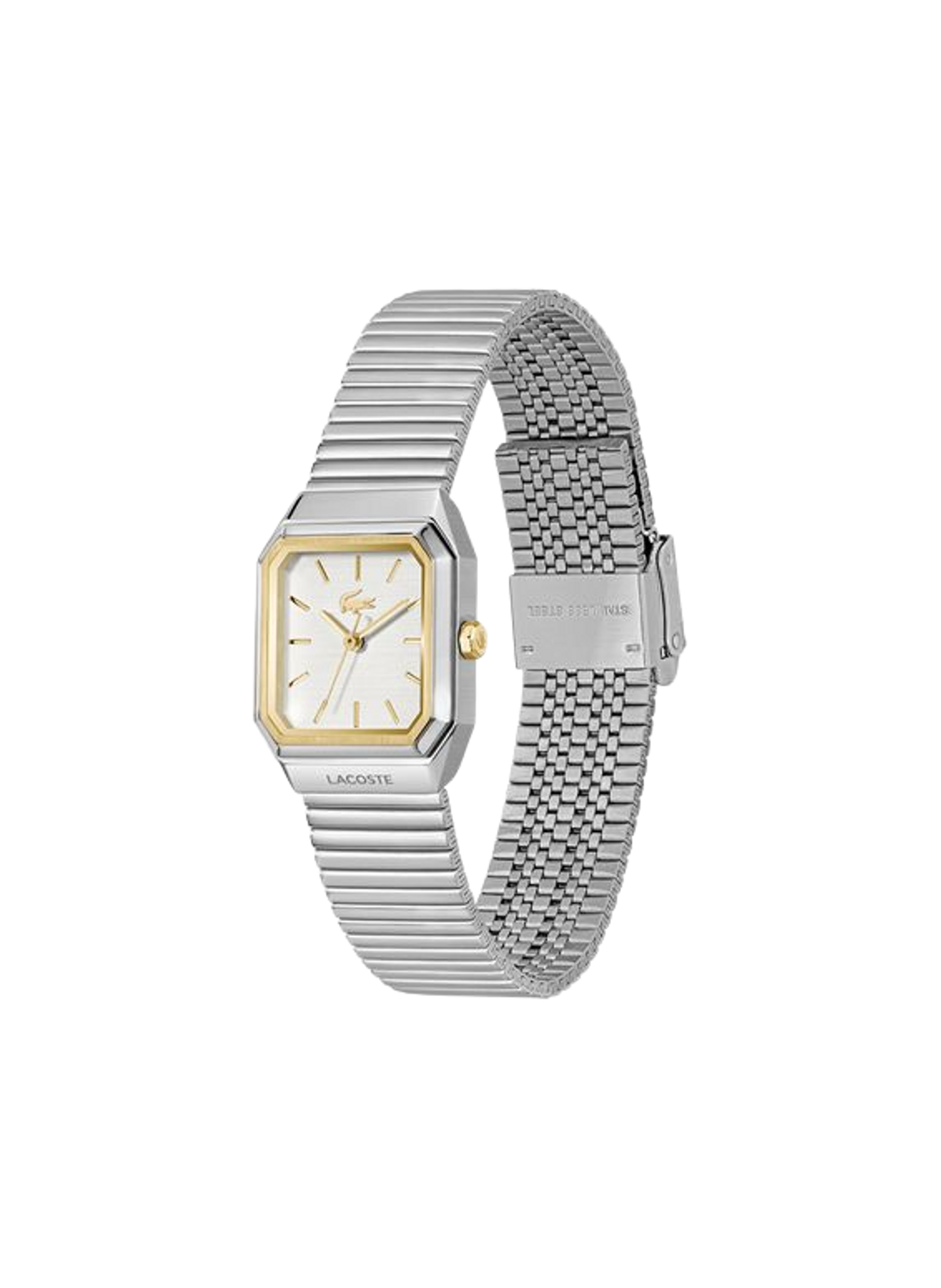 Montre quartz René en acier inoxydable LACOSTE MONTRES Blanc