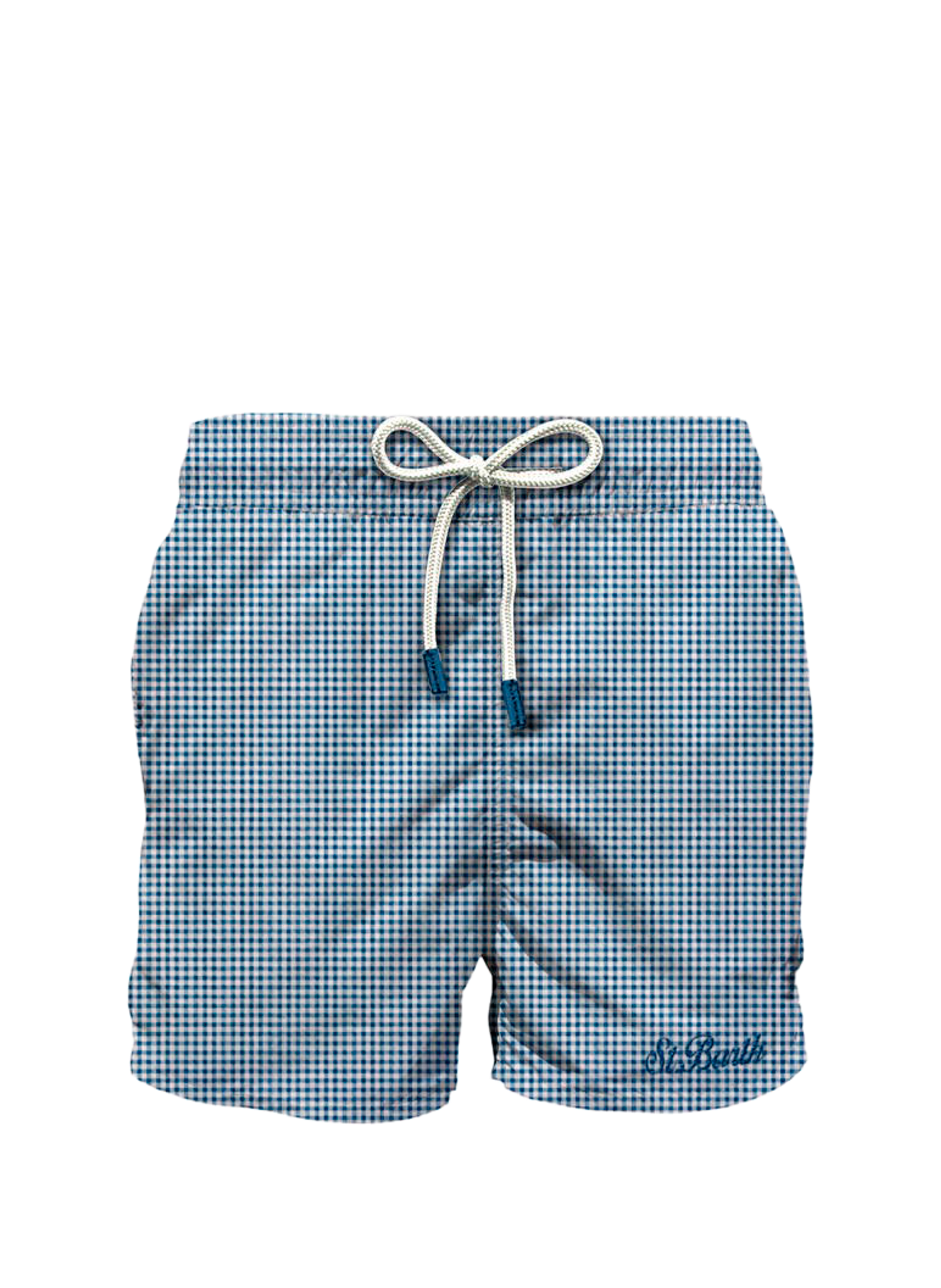 Short de bain uni MC2 SAINT BARTH Bleu