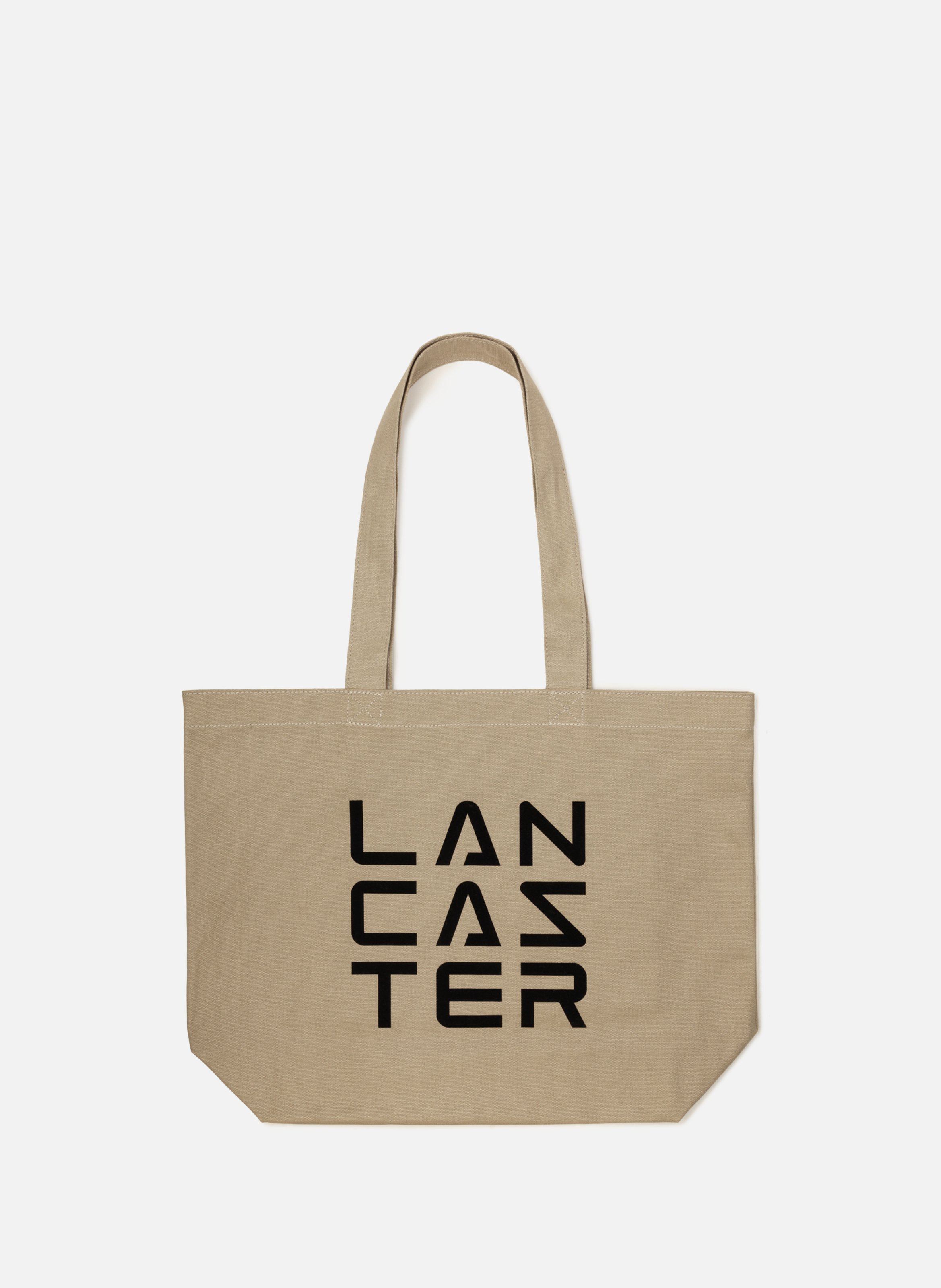 Sac cabas épaule - tote bag 3 lines LANCASTER Gris