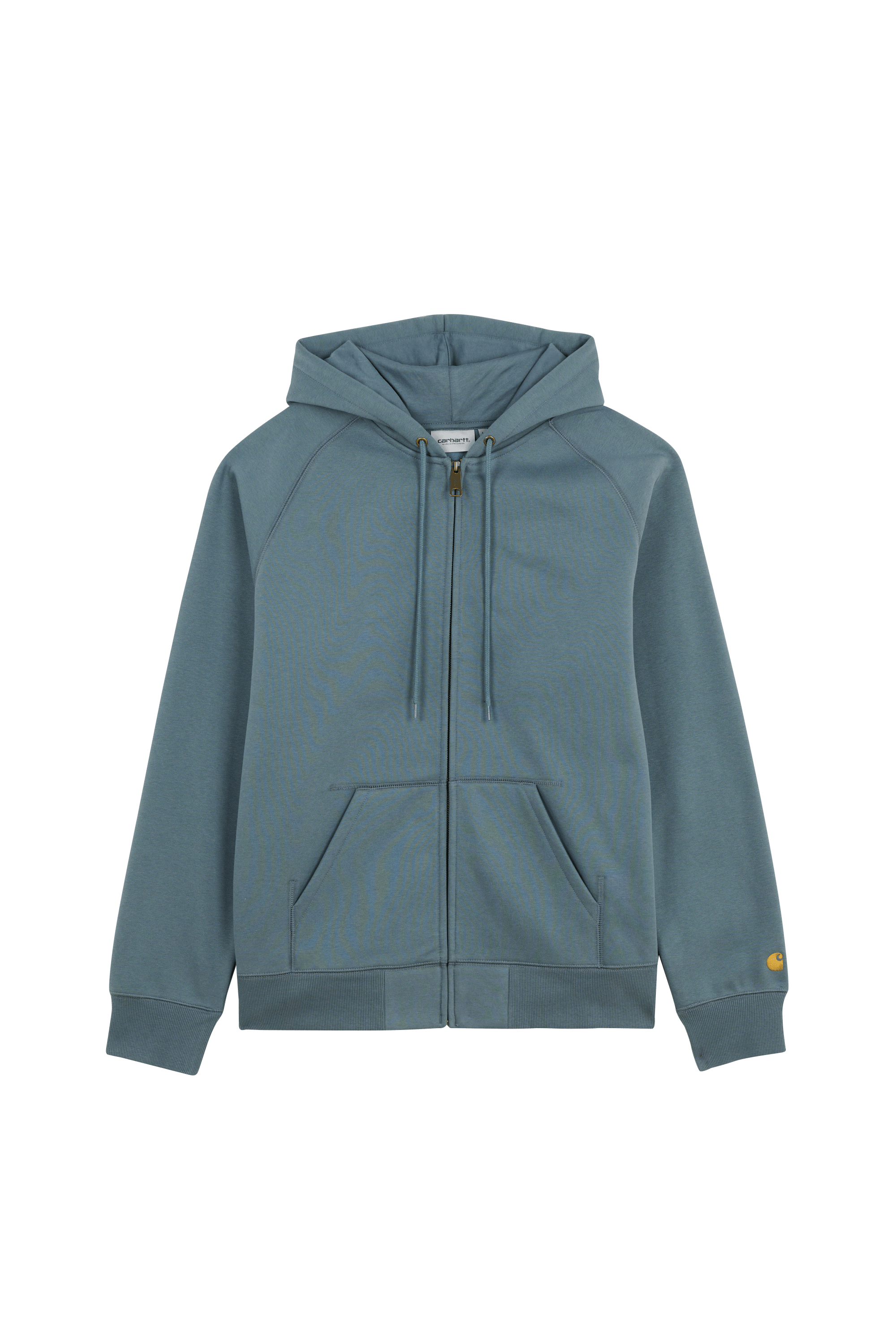 Hoodie zippé hooded chase CARHARTT WIP Bleu