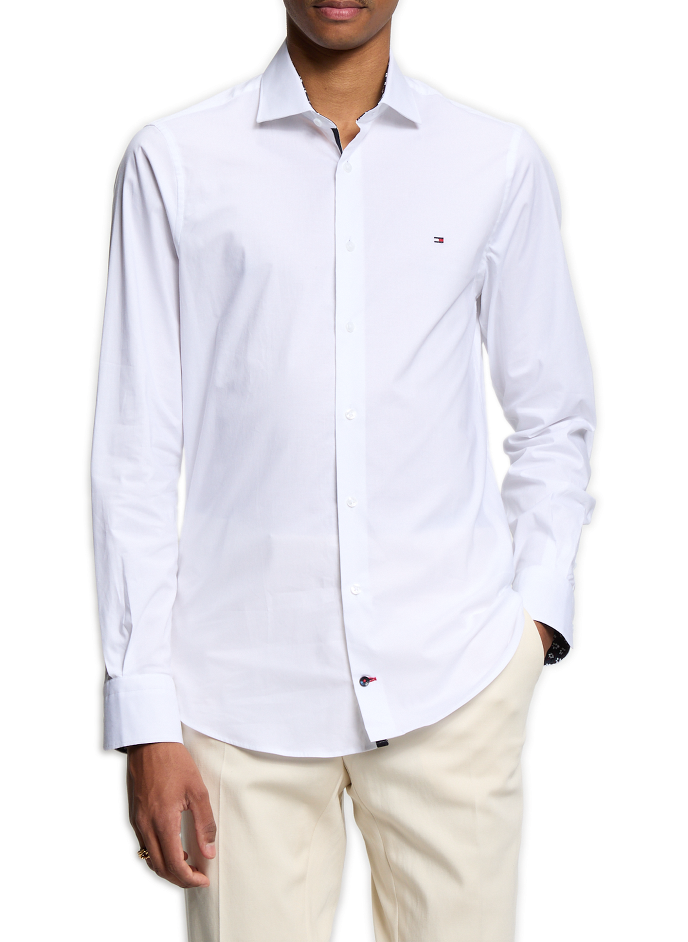  Cotton shirt TOMMY HILFIGER White