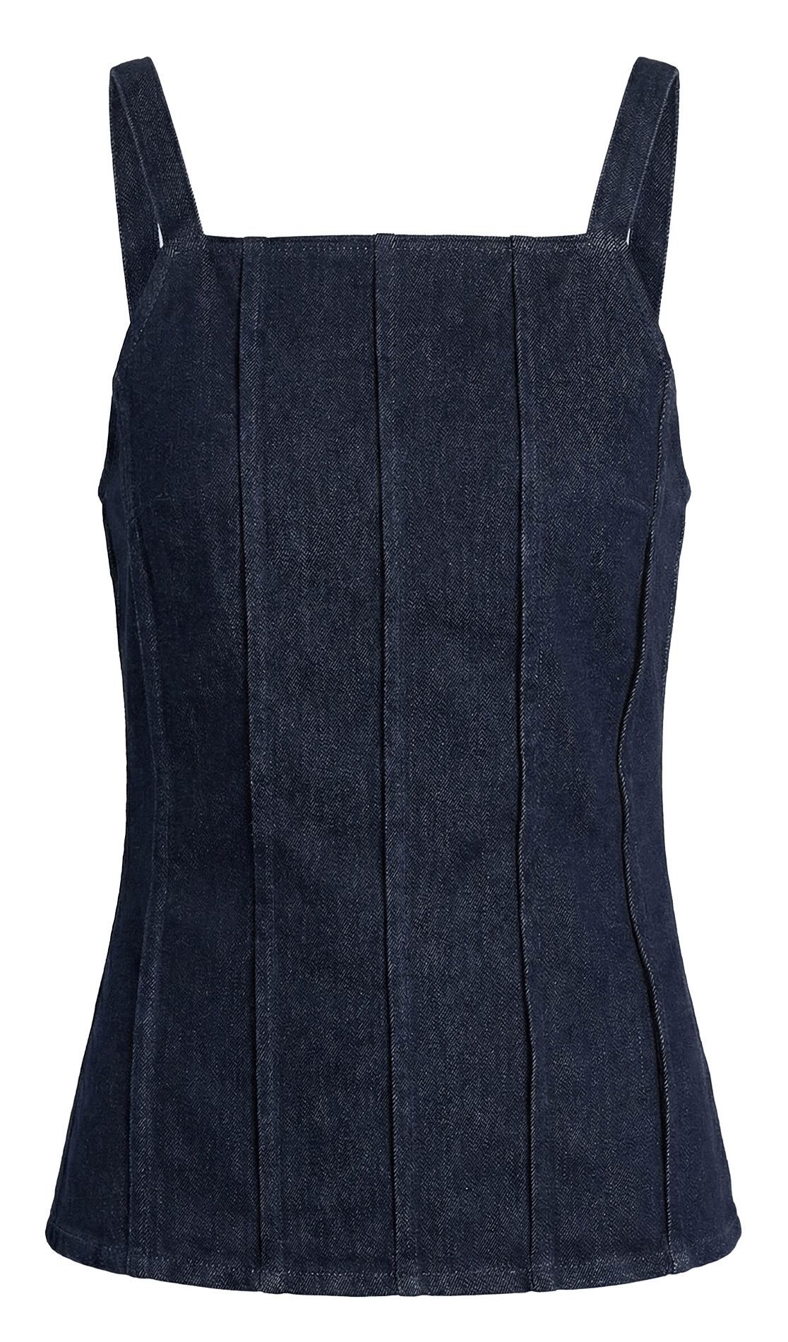 Top droit en coton divena SIMORRA Bleu
