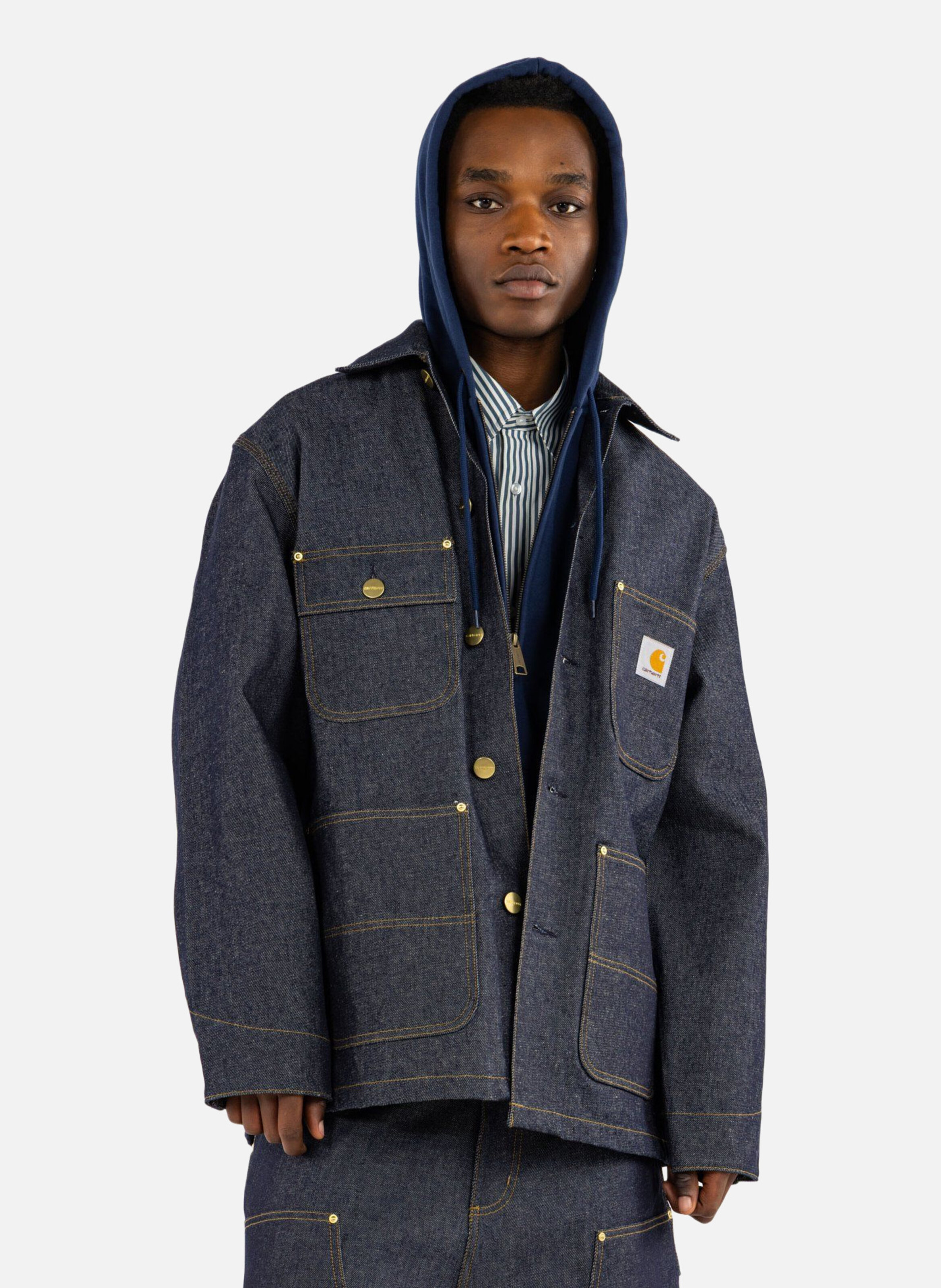 Veste aden chore coat CARHARTT WIP Bleu