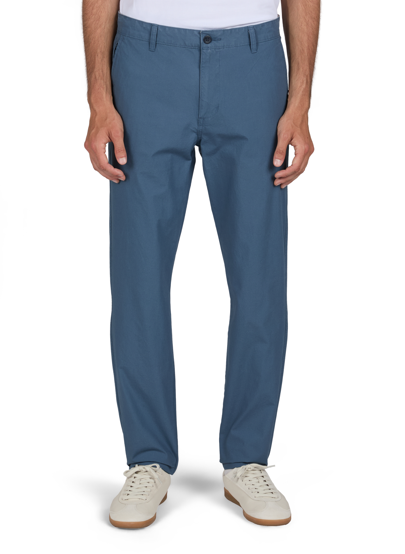 Gerade geschnittene Hose aus Baumwollmischung DOCKERS Blau