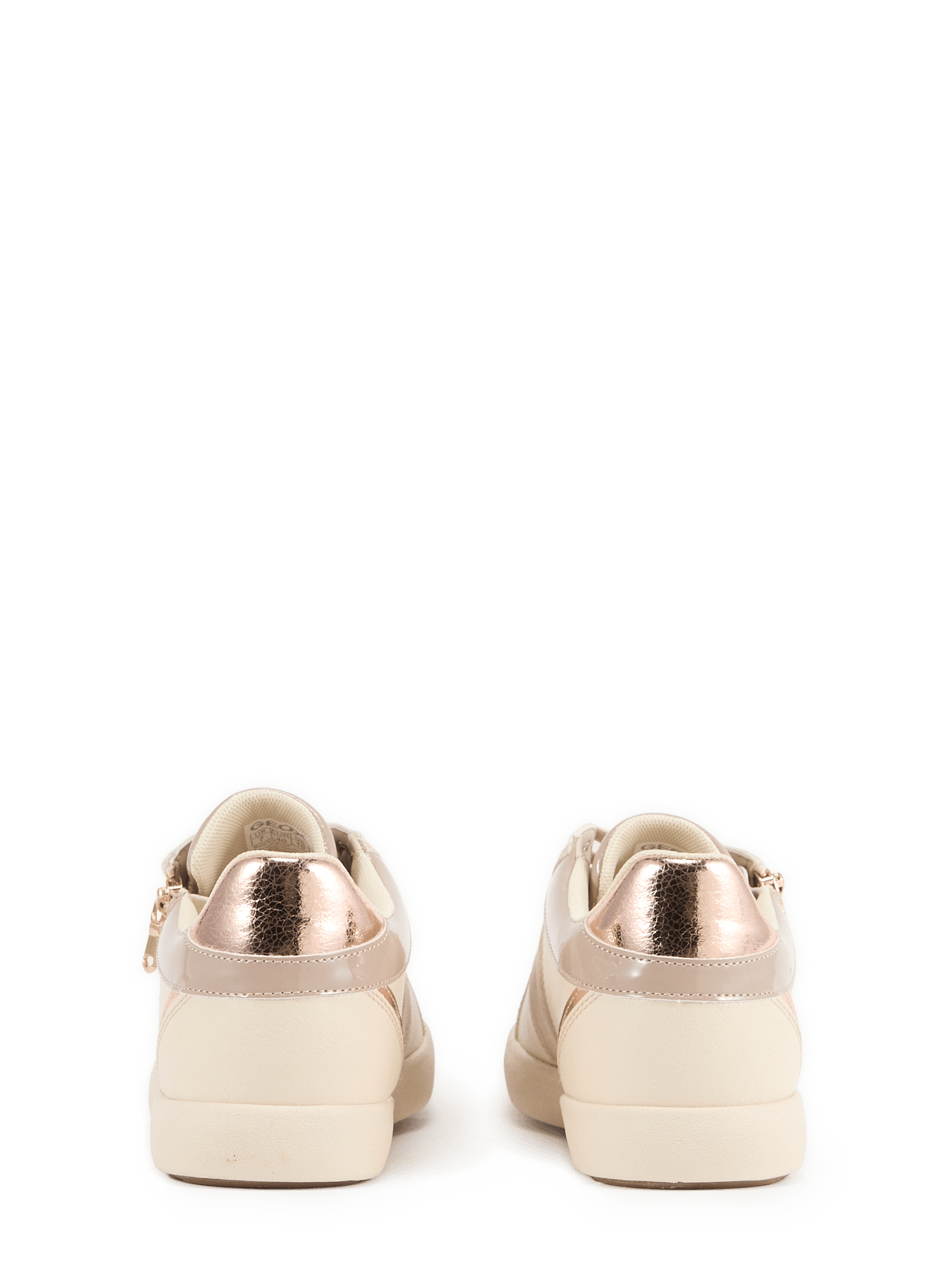 Low-top lace-up sneakers GEOX Beige