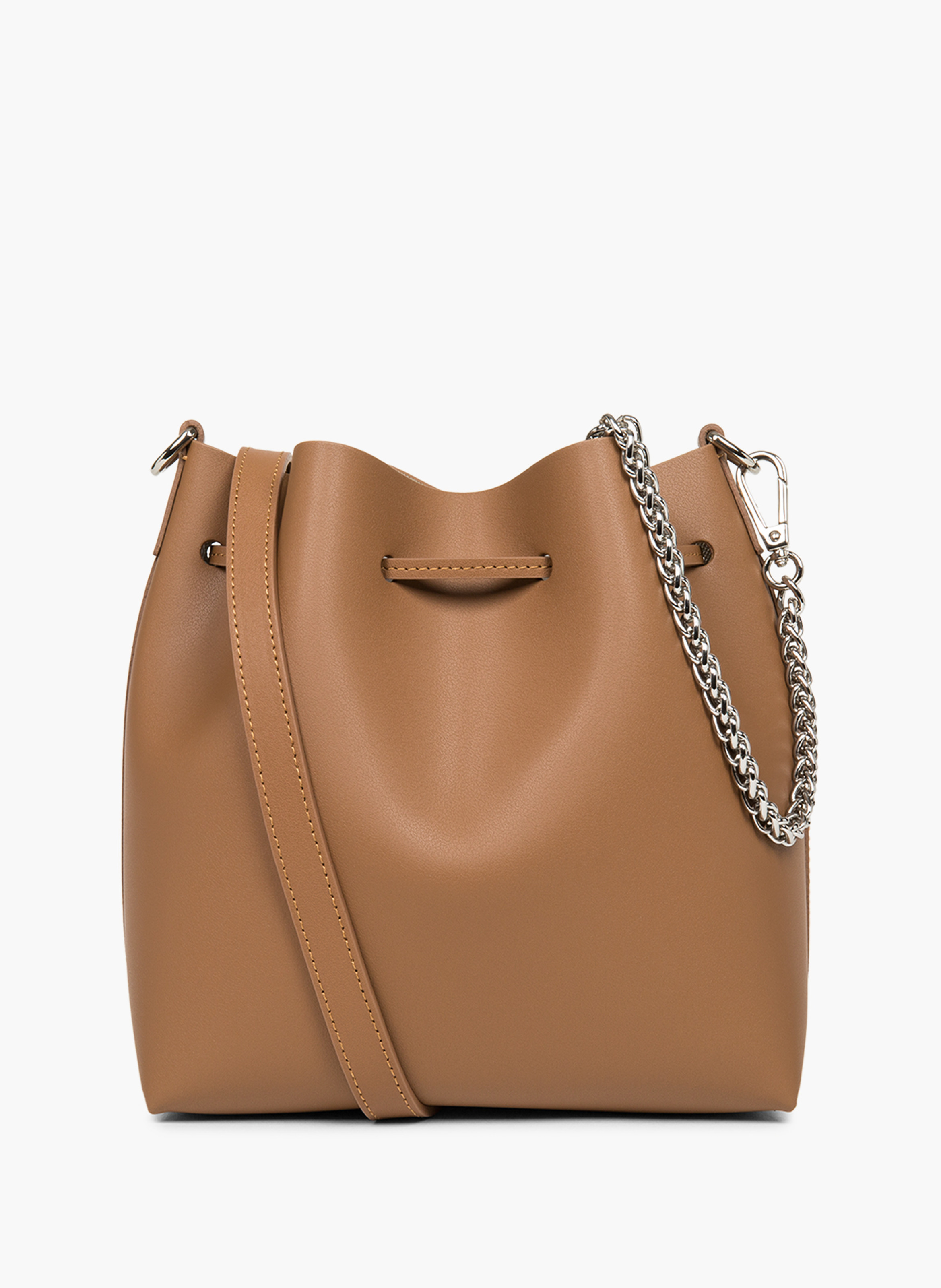 Petit sac bourse - pur & element city LANCASTER Marron