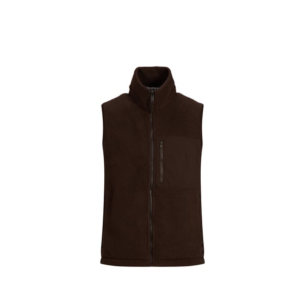 Gilet col montant droit uni Gilet col montant droit uni