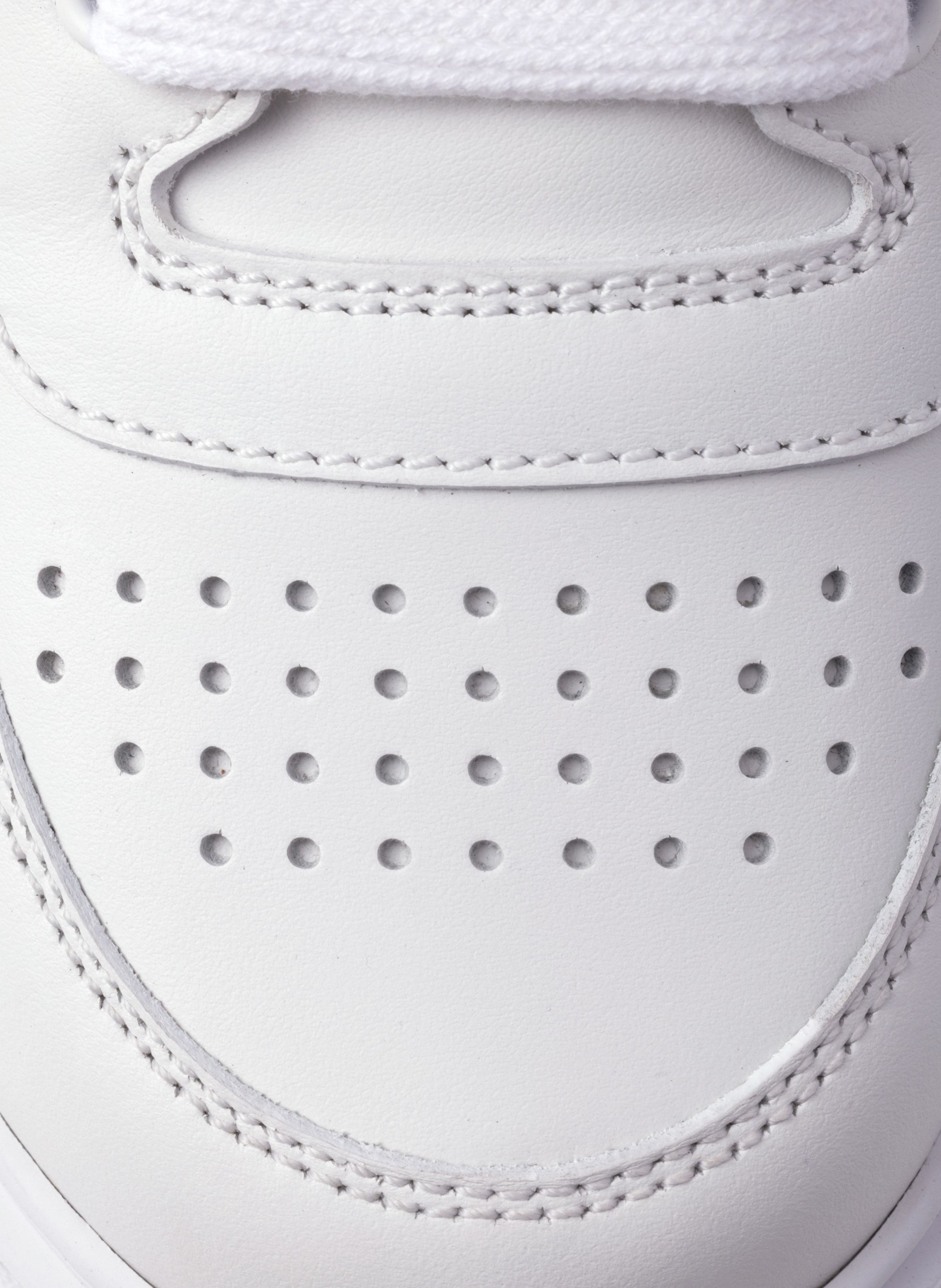 Sneakers en cuir PRADA Blanc
