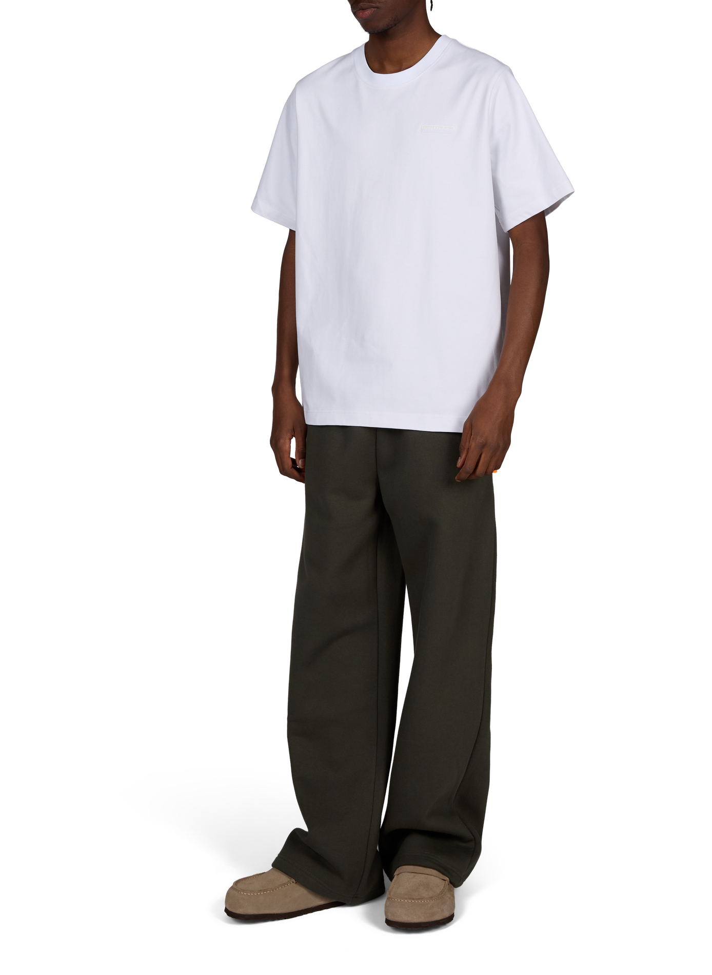 T-shirt ample Darryl en coton GERTRUDE Blanc