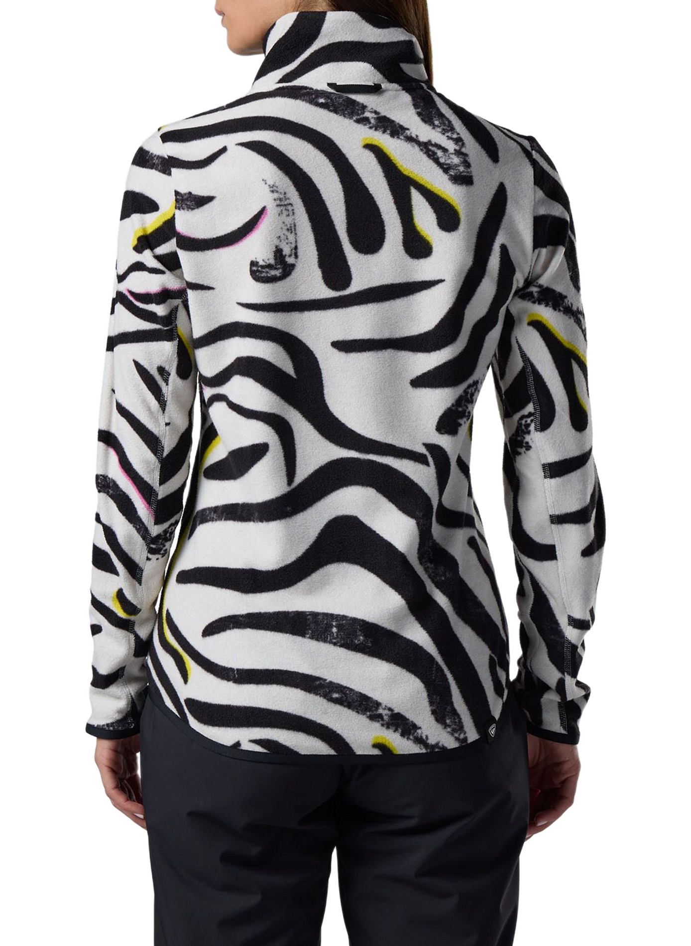 W Quarte fleece pullover with a zip-up stand collar ROSSIGNOL Multicolour