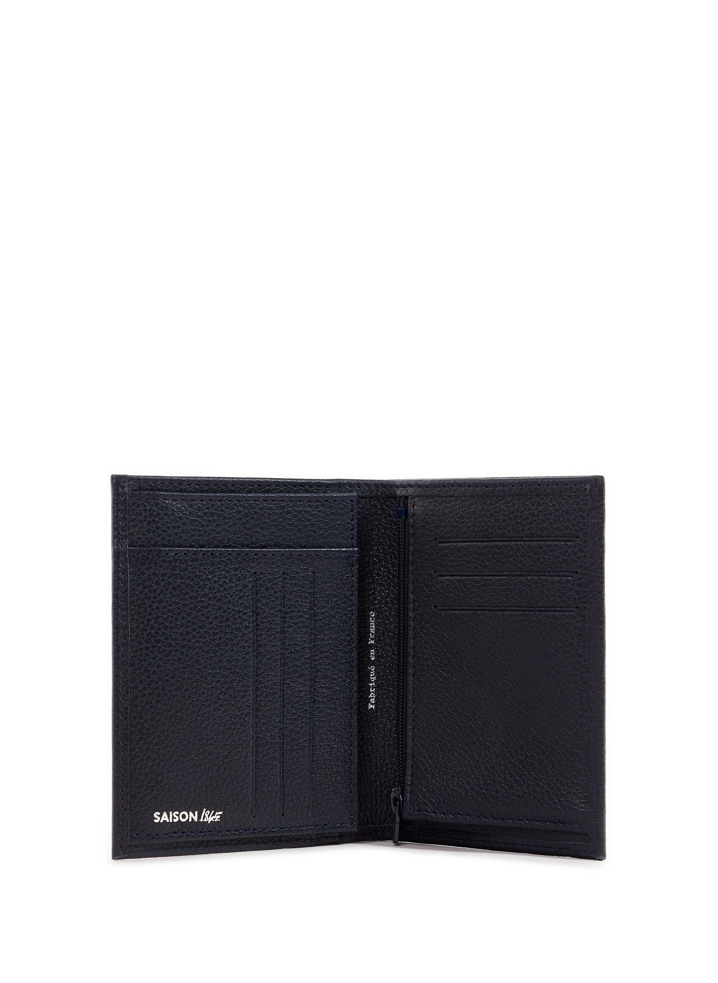 Portefeuille en cuir de veau SAISON 1865 Bleu