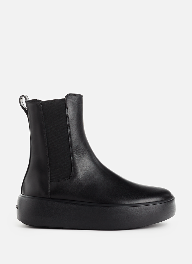 Leather Chelsea boots CALVIN KLEIN