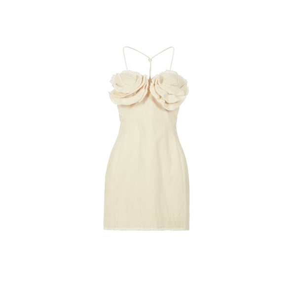 La robe Artichaut courte en coton