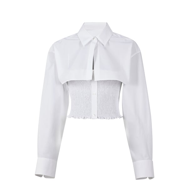 Chemise en popeline de coton