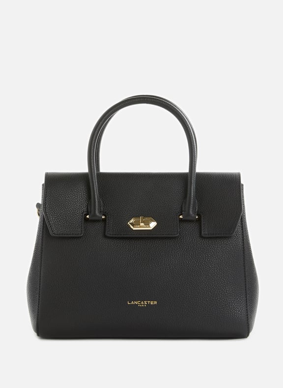 Sac à mains en cuir Noir by LANCASTER LANCASTER Sac à mains en cuir Noir