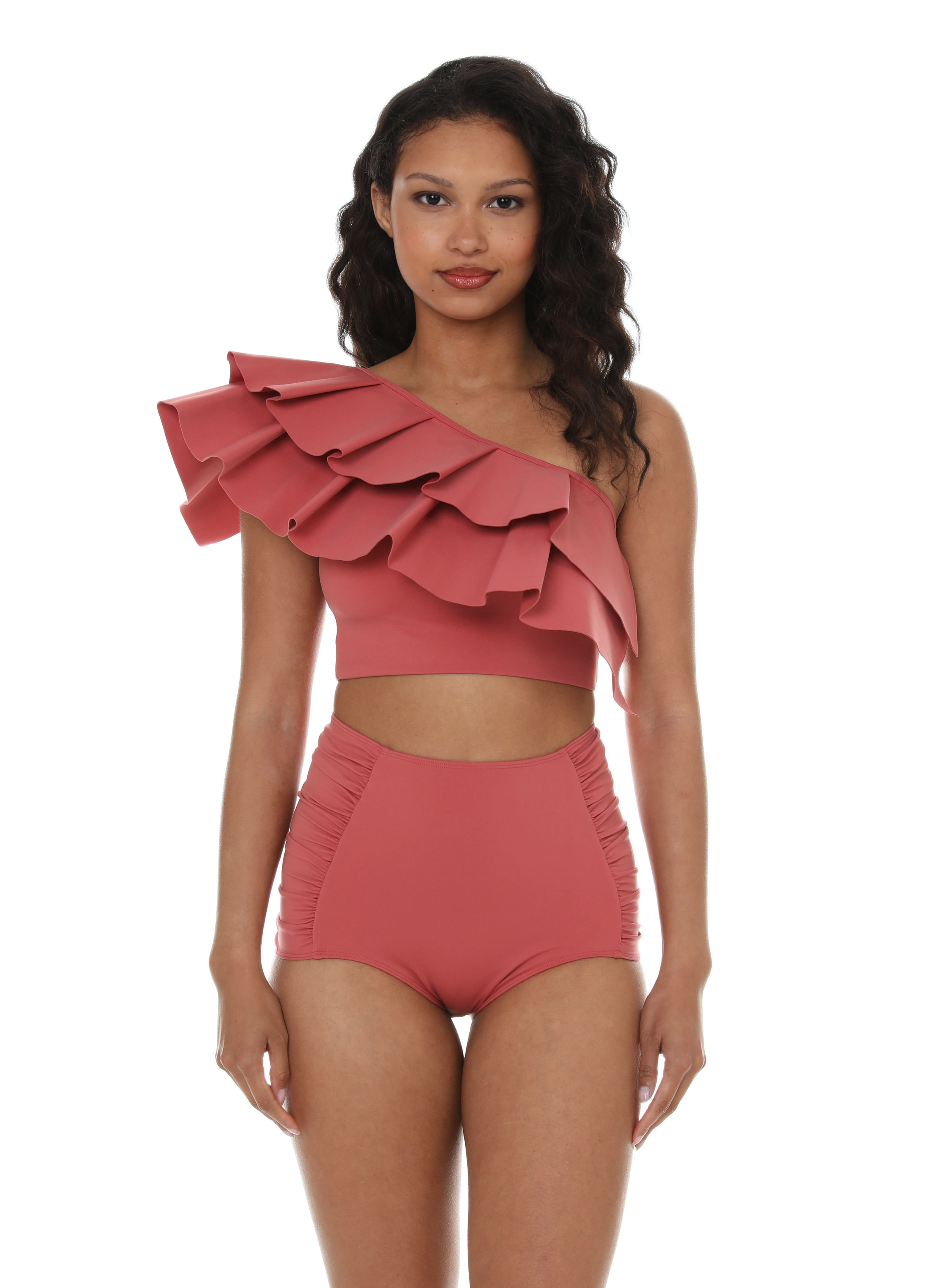 Maillot de bain 2 pièces  Rose