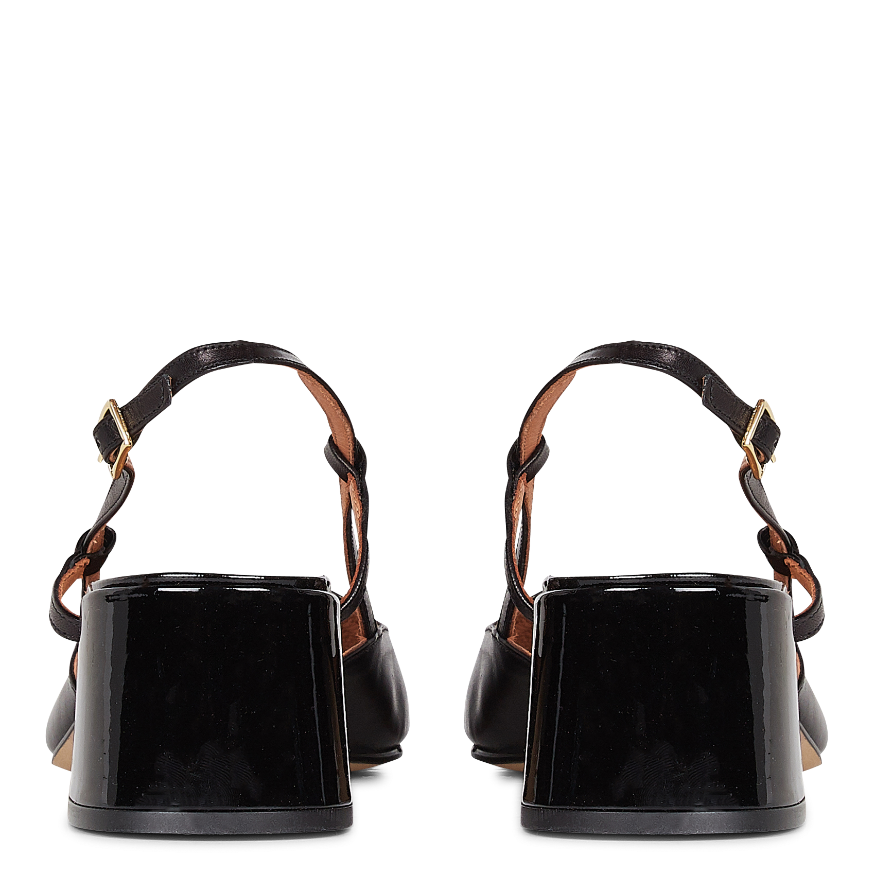 Babies en cuir dhapopy JONAK Noir