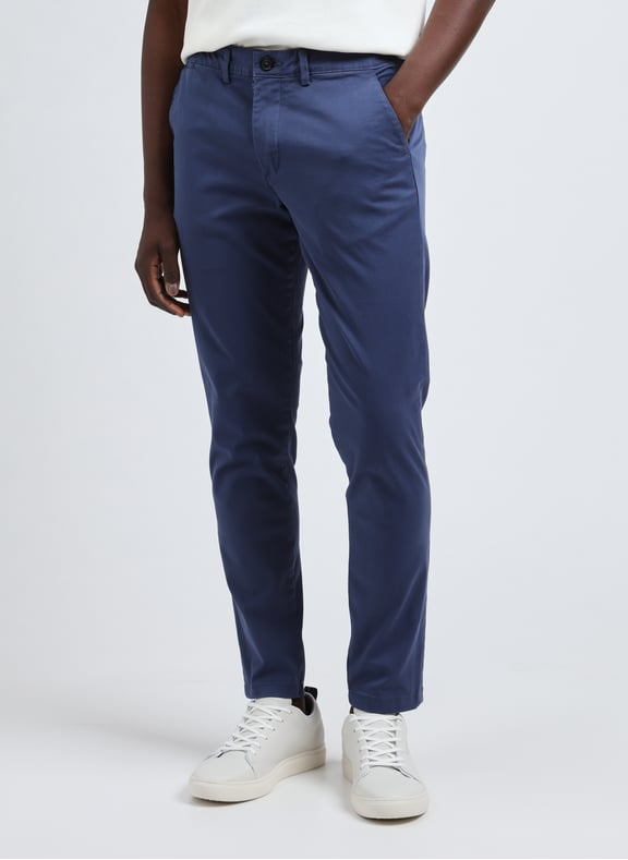 Cotton Trousers Blue by SELECTED SELECTED Cotton Trousers Blue