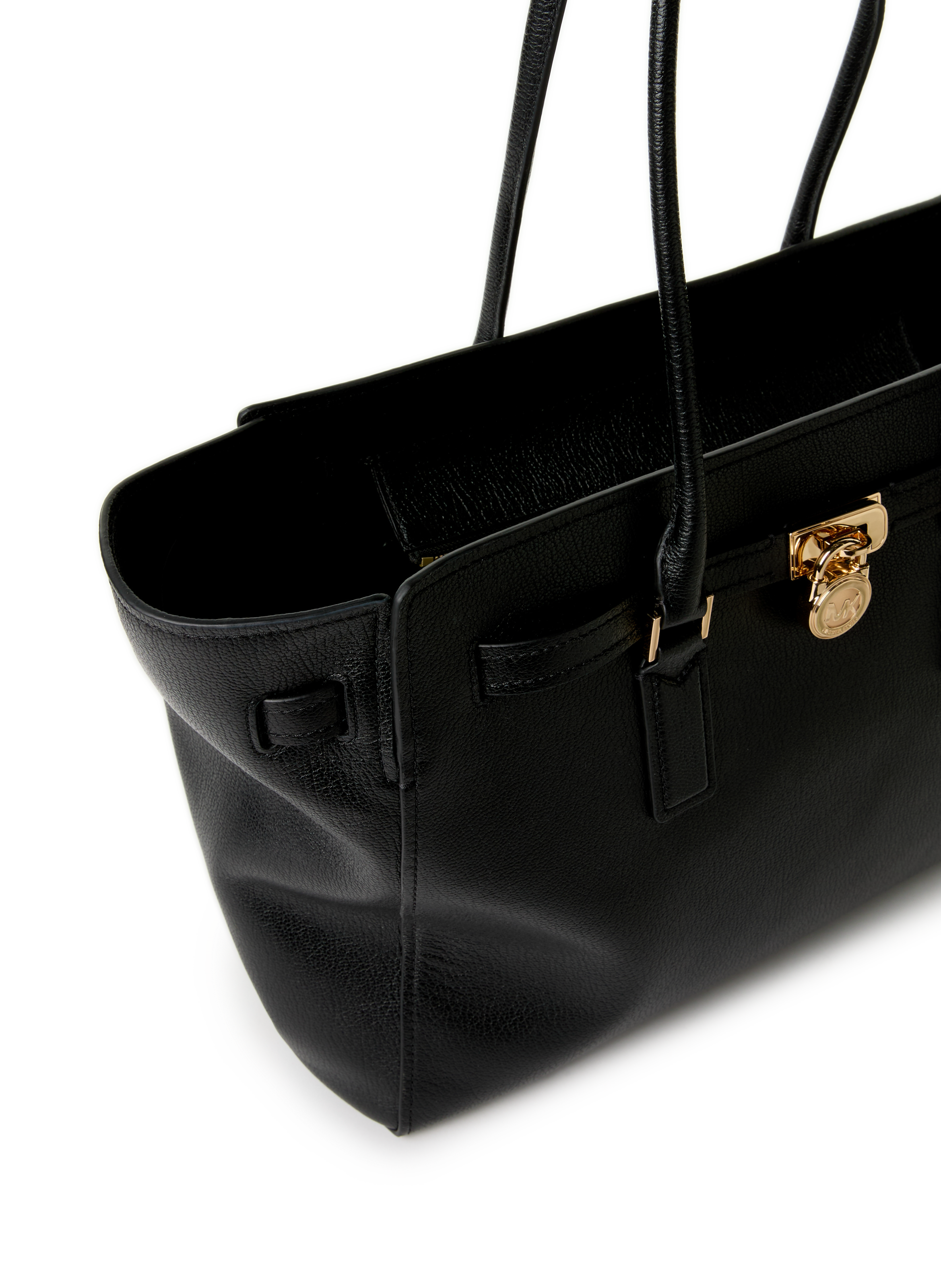 Sac cabas en cuir de vache MICHAEL KORS Noir