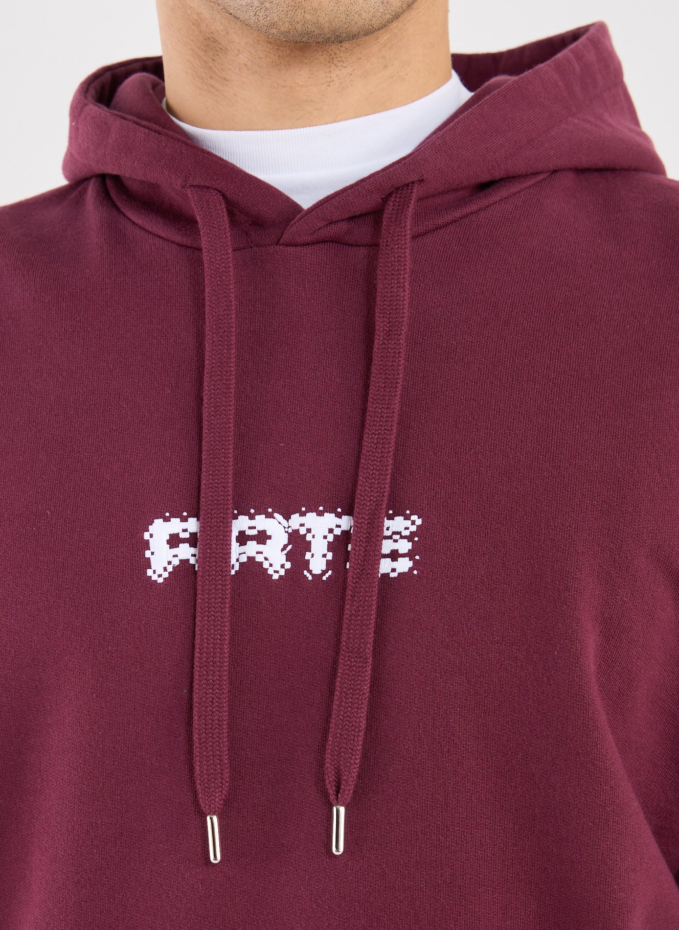 Embroidered cotton sweatshirt ARTE ANTWERP Red