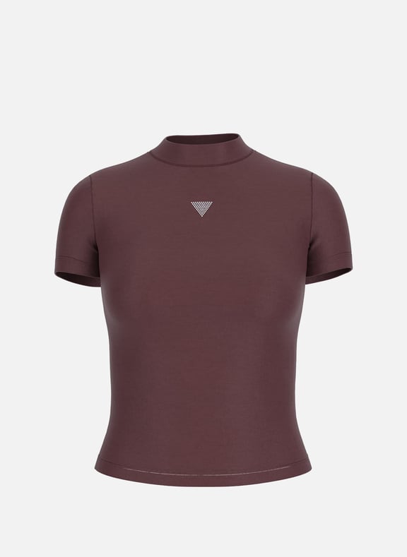 T-shirt à logo Marron by GUESS GUESS T-shirt à logo Marron
