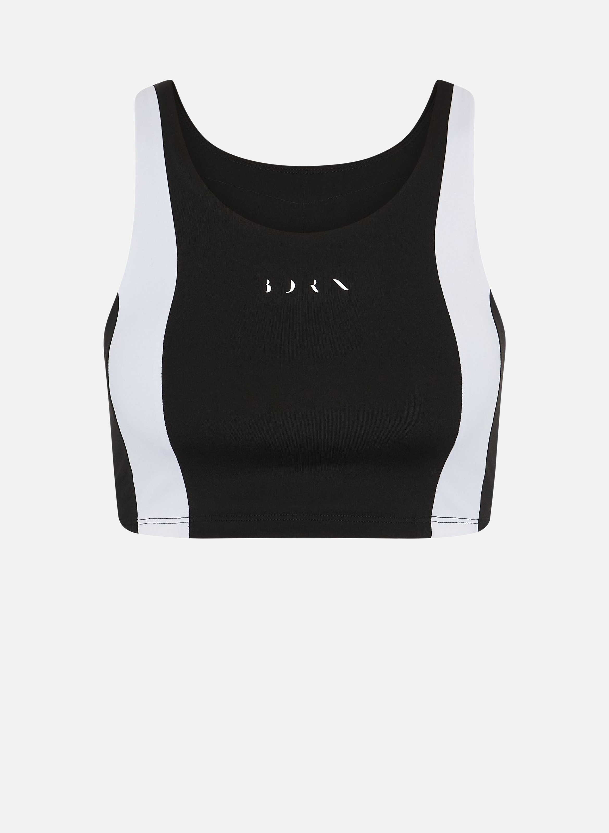 BORN LIVING YOGA Brassière de sport performance fixation moyenne bindi Noir