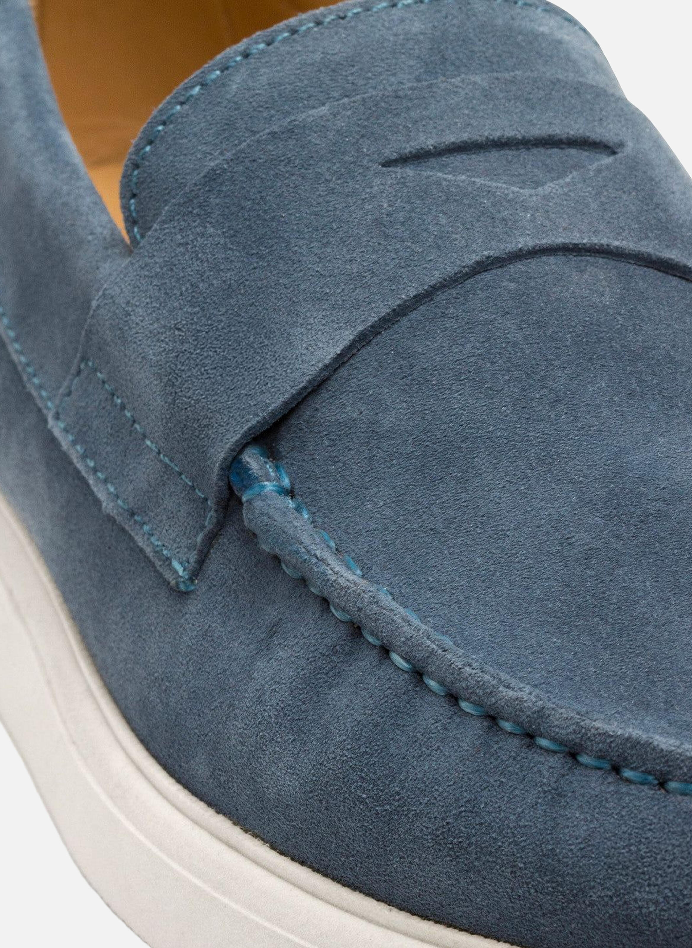 Mocassin acapulco FINSBURY Bleu