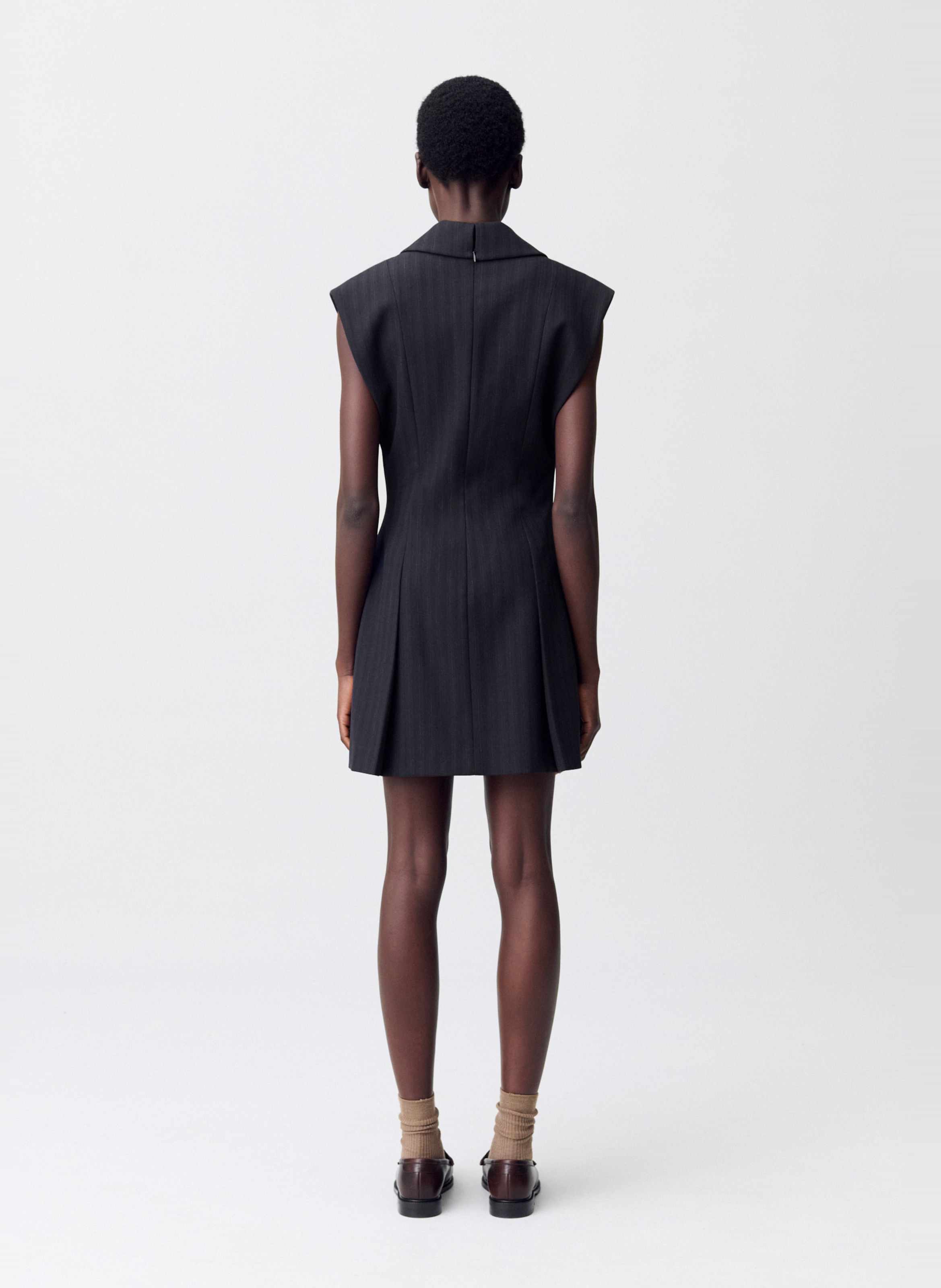 Robe courte col tailleur rameau CLAUDIE PIERLOT Multicolore