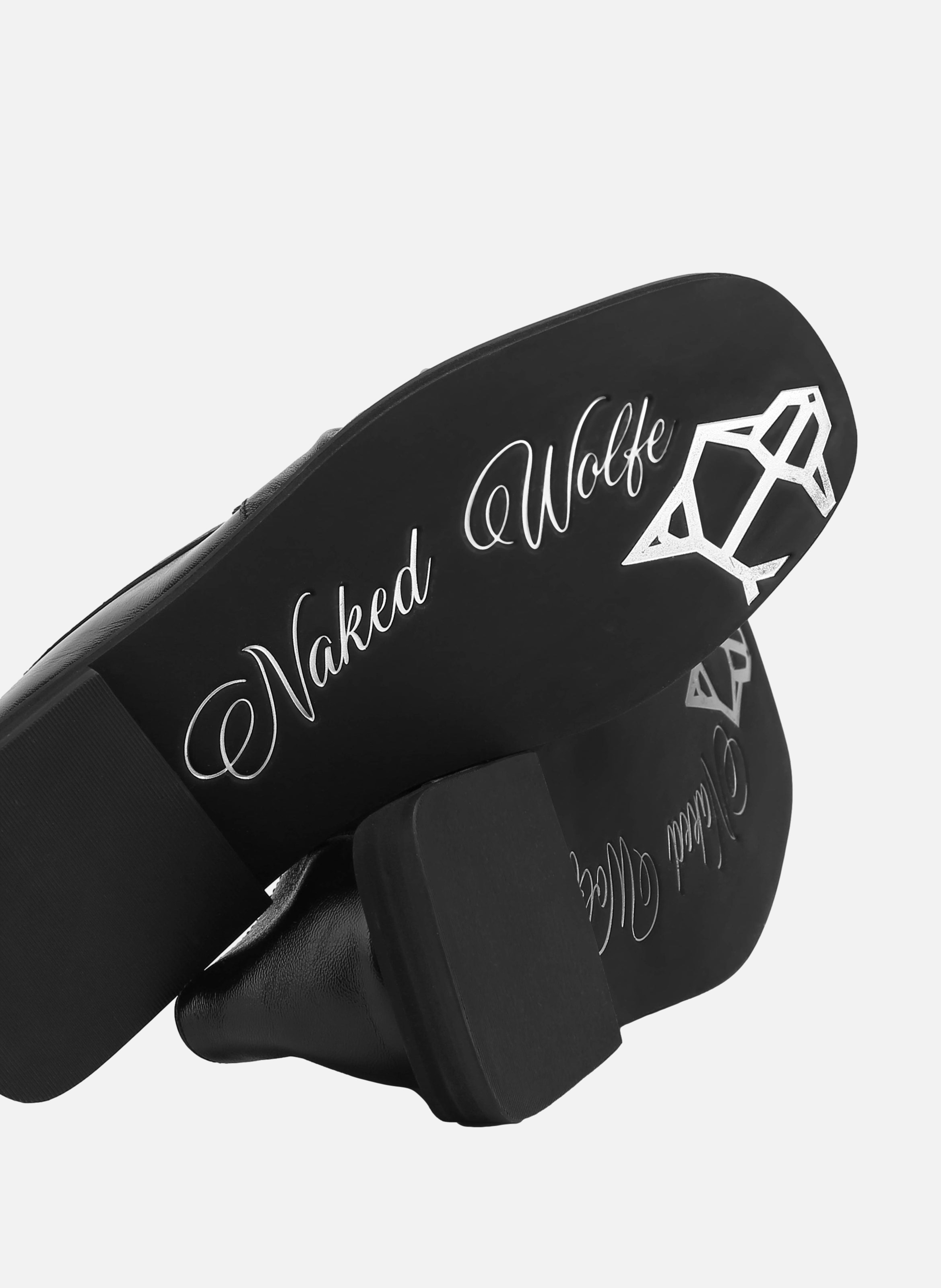 Mocassins matrix NAKED WOLFE Noir