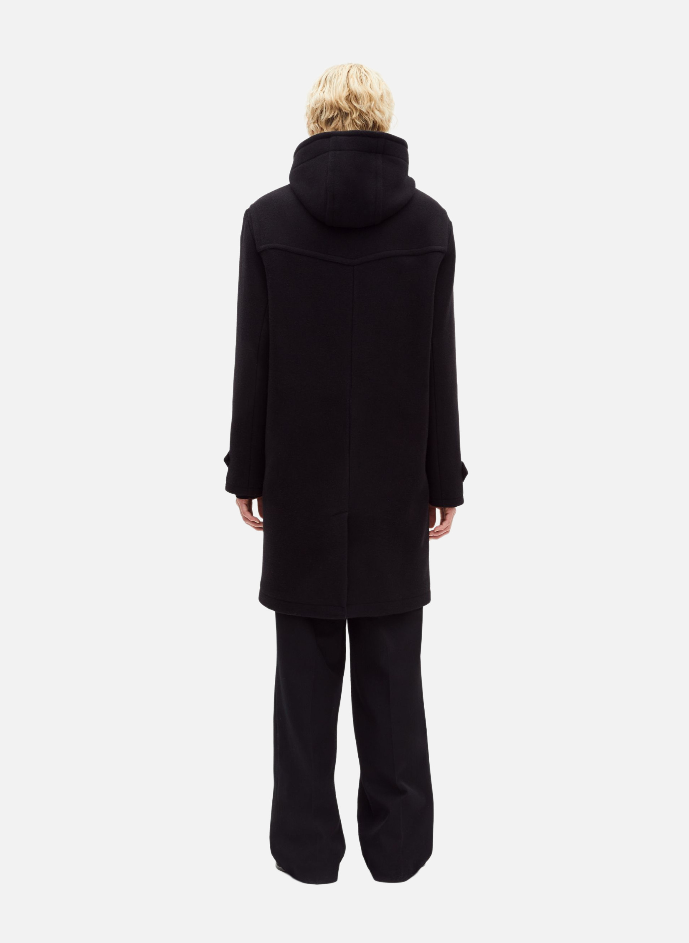 Manteau long brandebourg THE KOOPLES Noir