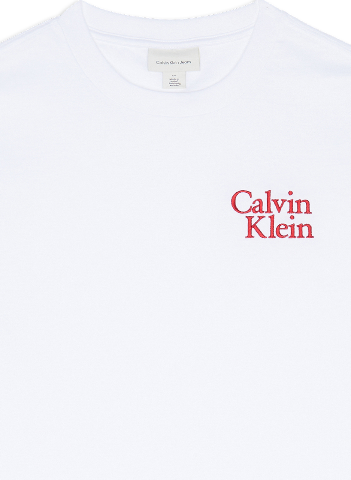 Classic Cotton T-Shirt CALVIN KLEIN White