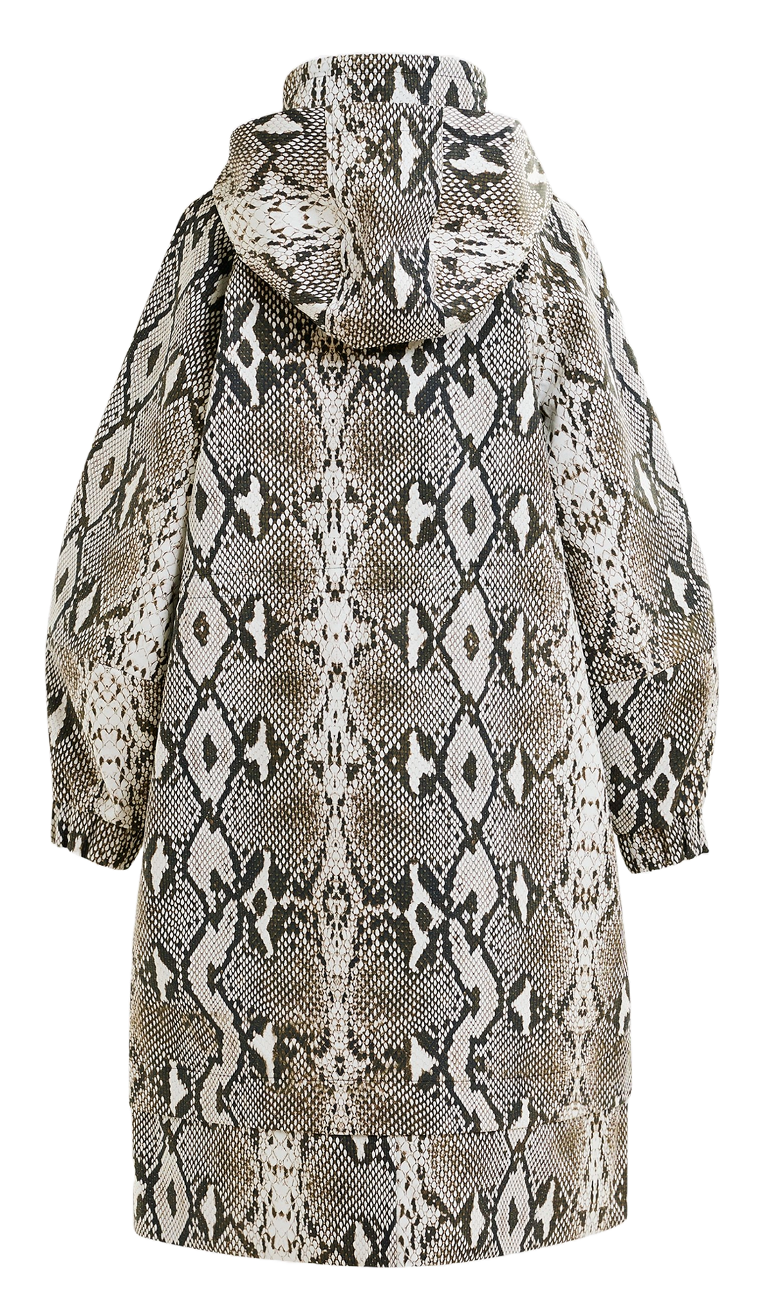 Parka col montant en coton identify ESSENTIEL ANTWERP Vert