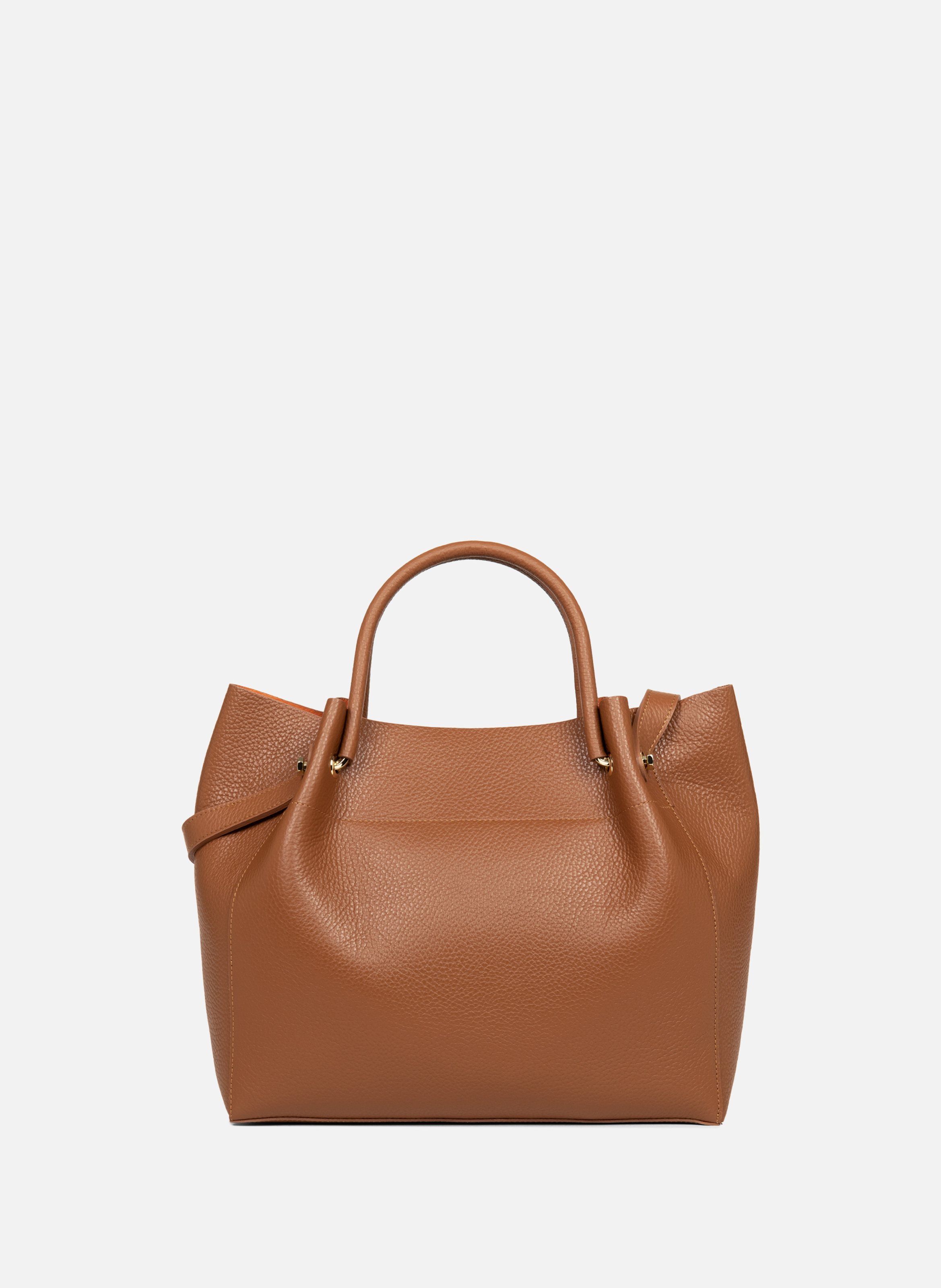 Tote bag - Foulonné Double LANCASTER Brown