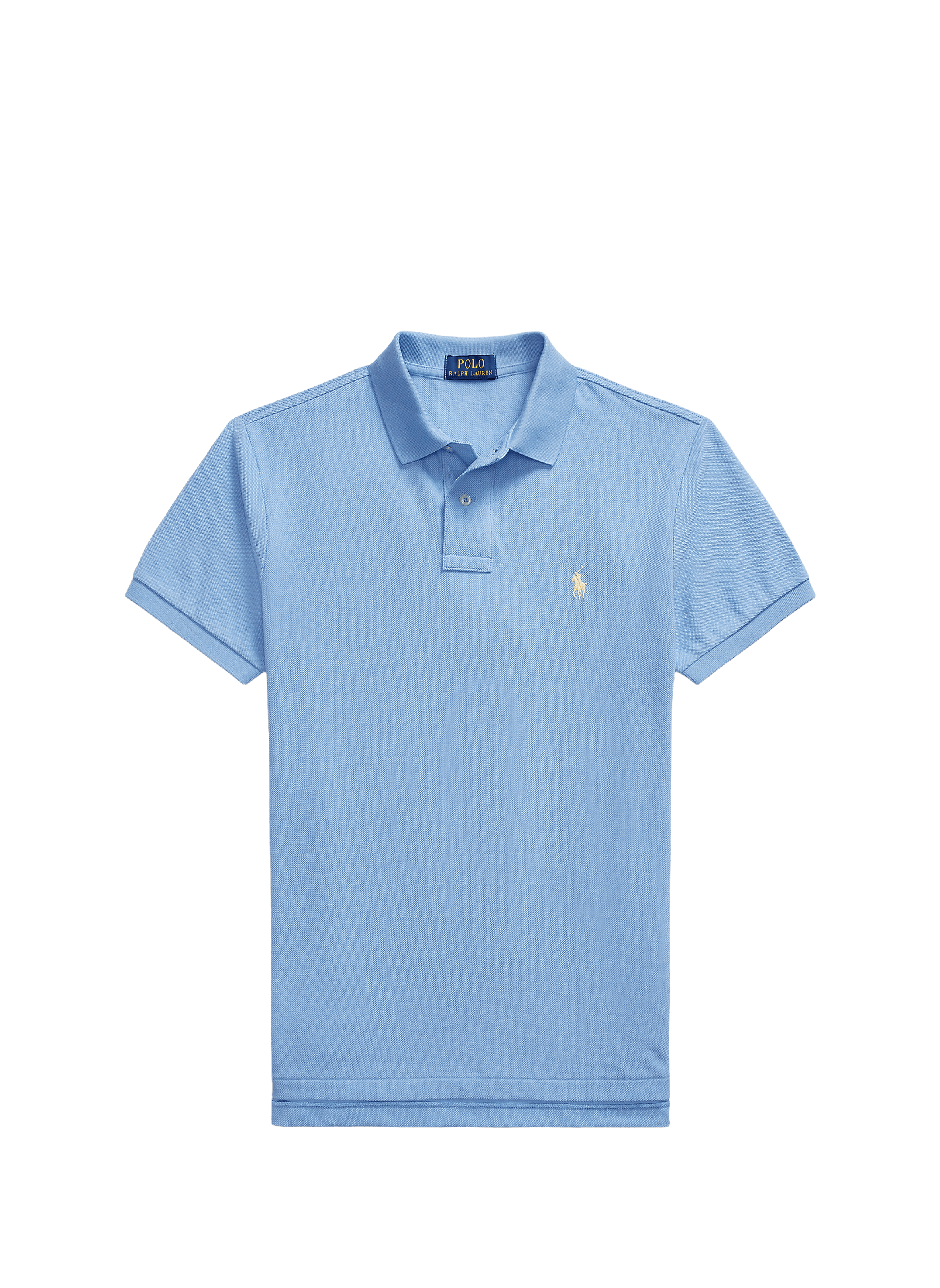 Polo à manches courtes en coton POLO RALPH LAUREN Bleu