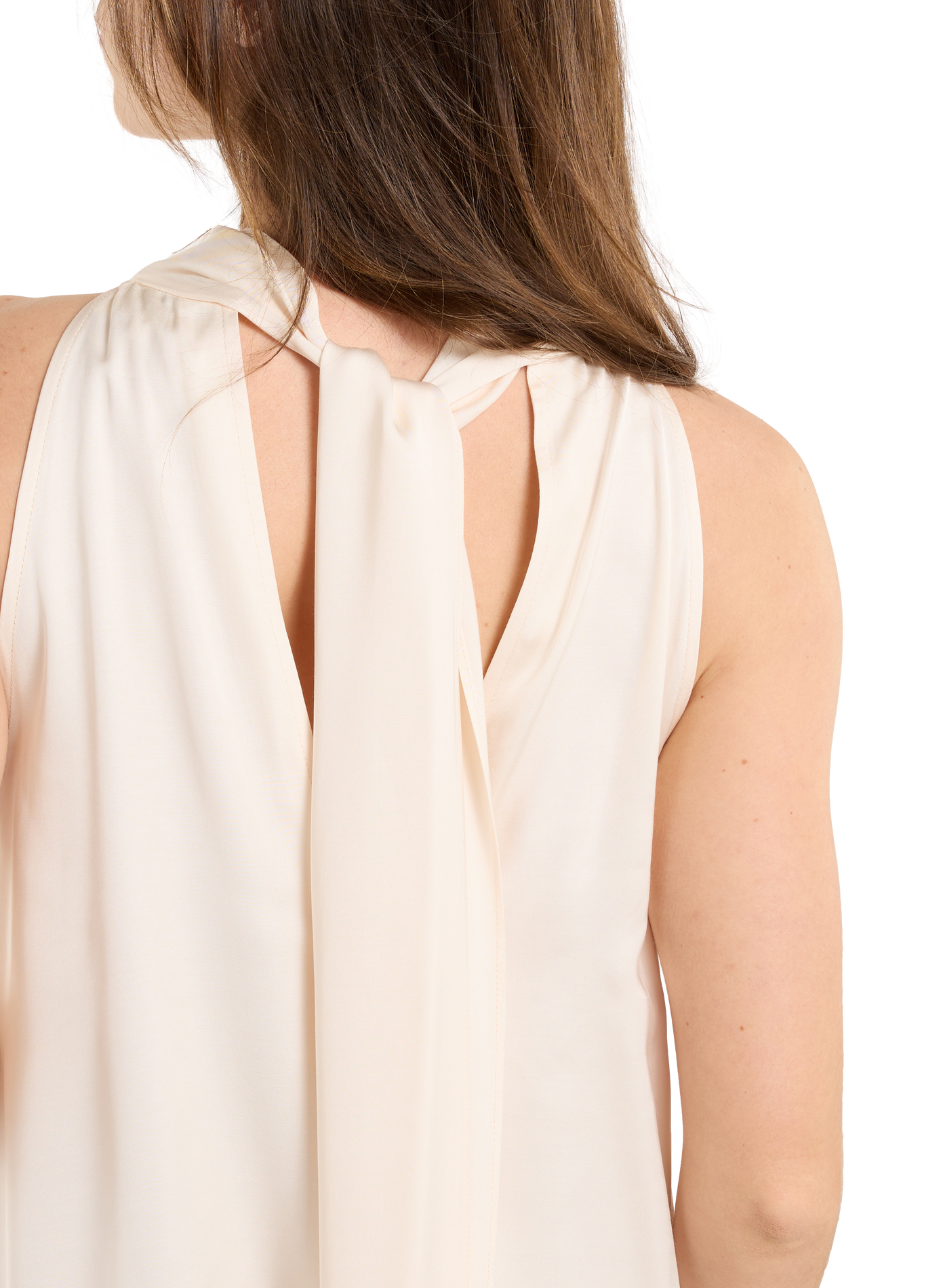 Robe courte en voile Arop SAISON 1865 Beige